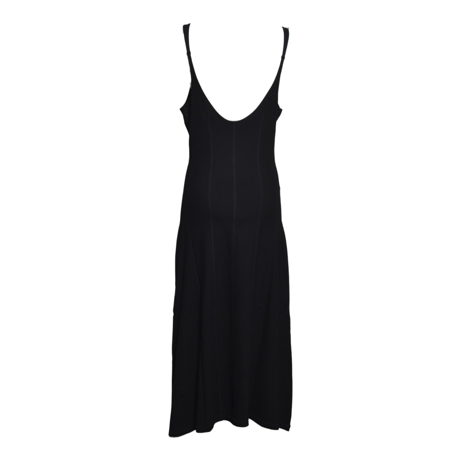 blade dress black high twist jersey 