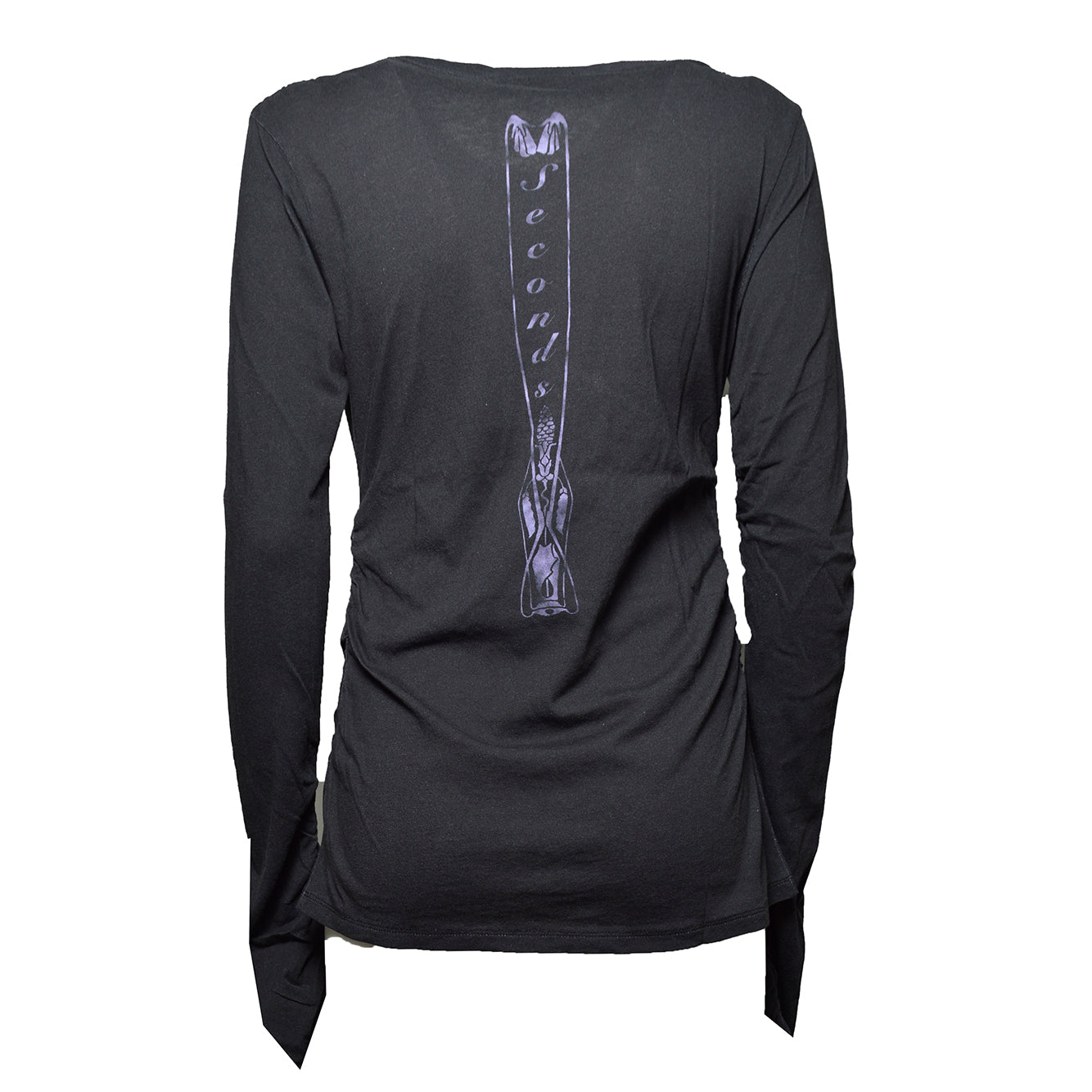 strain slim longsleeve cybemetic angel print 