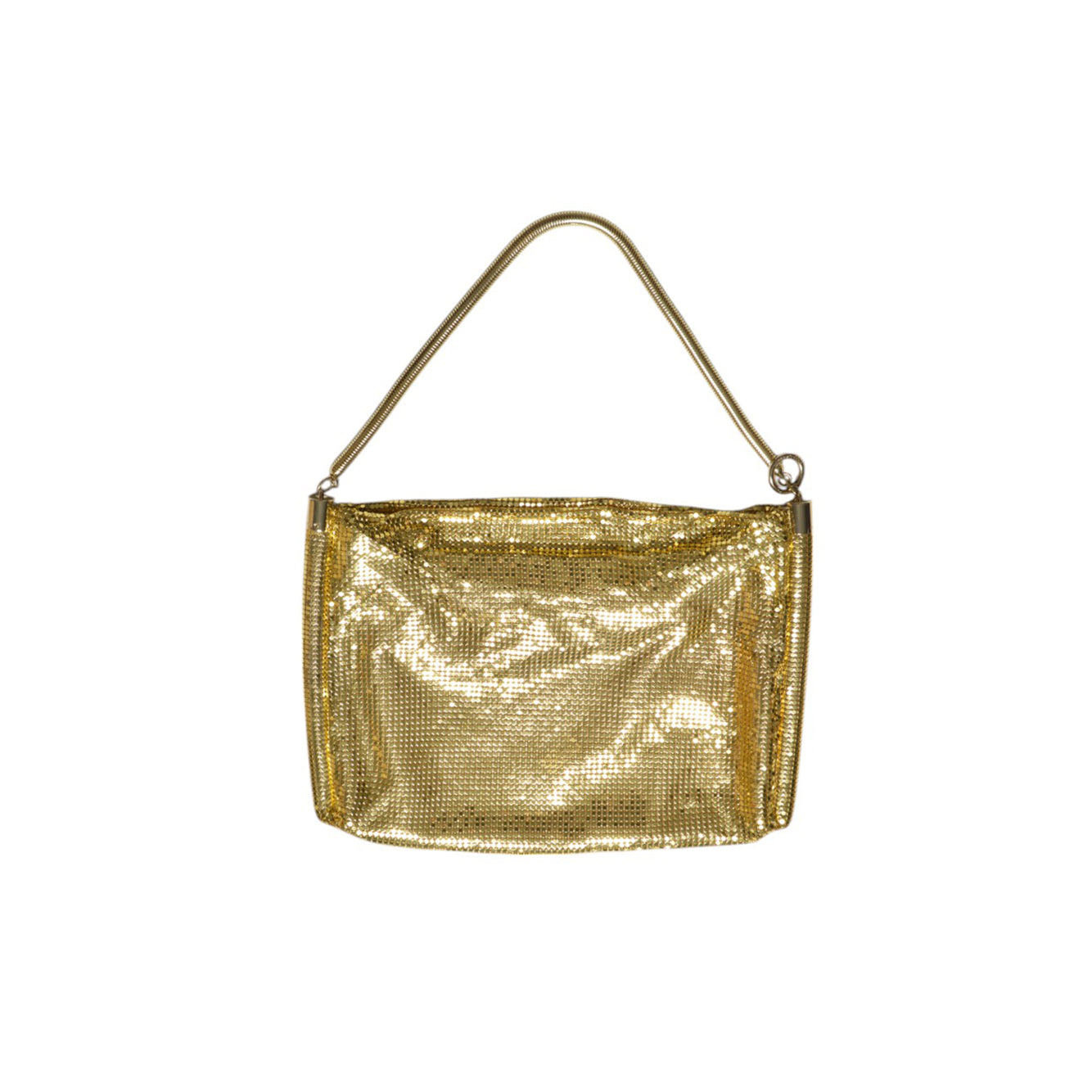 Borsa a mano Chainmail Pocket in maglia oro Rabanne 