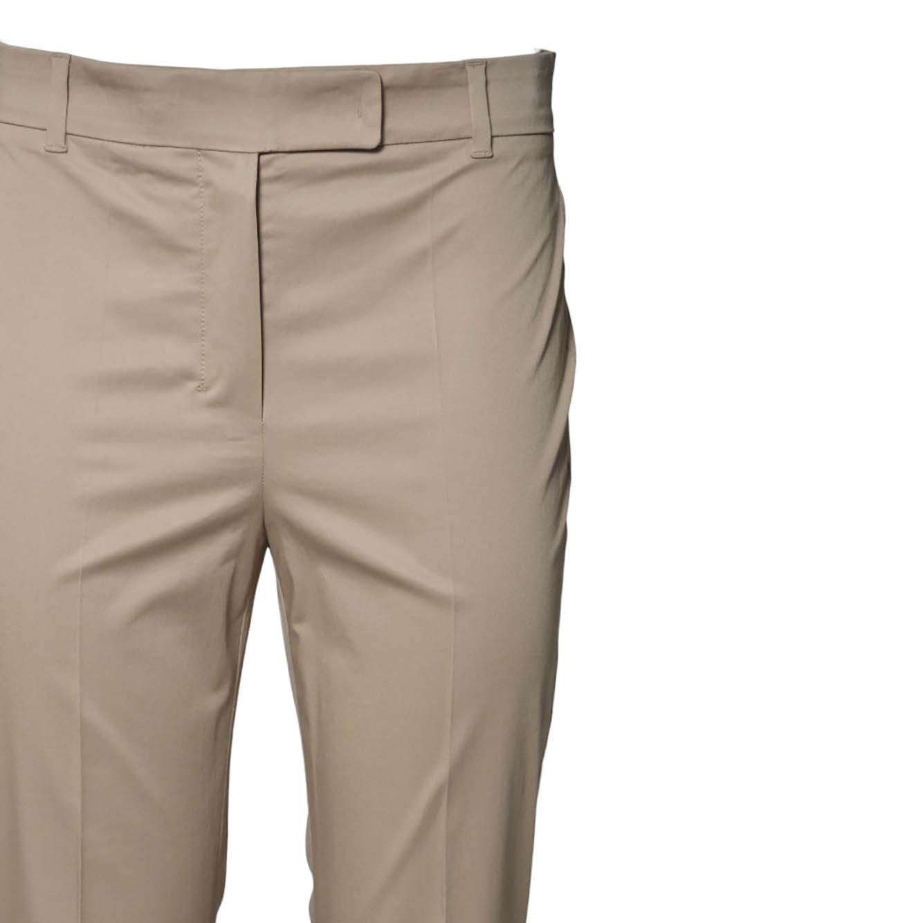 Pantalone Felice skinny in raso cammello 'S Max Mara 