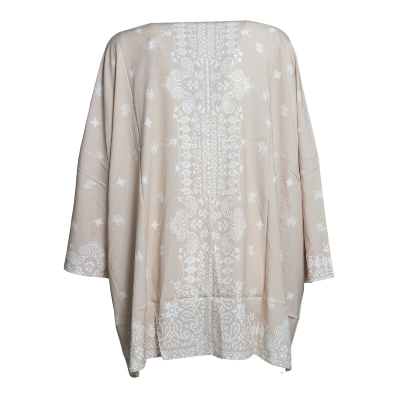 milos woman kimono rayon bandanna paisley 