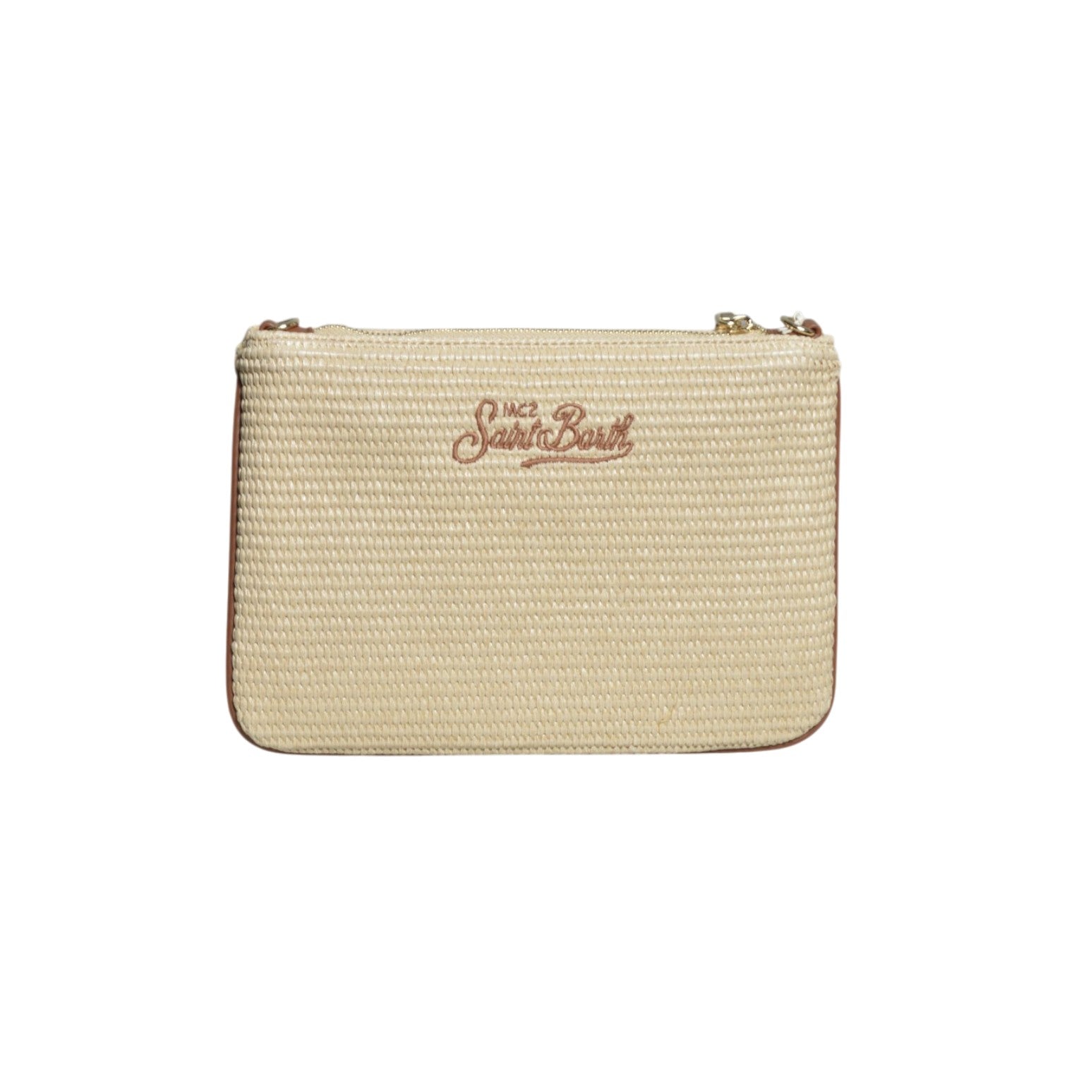 parisienne straw pochette 