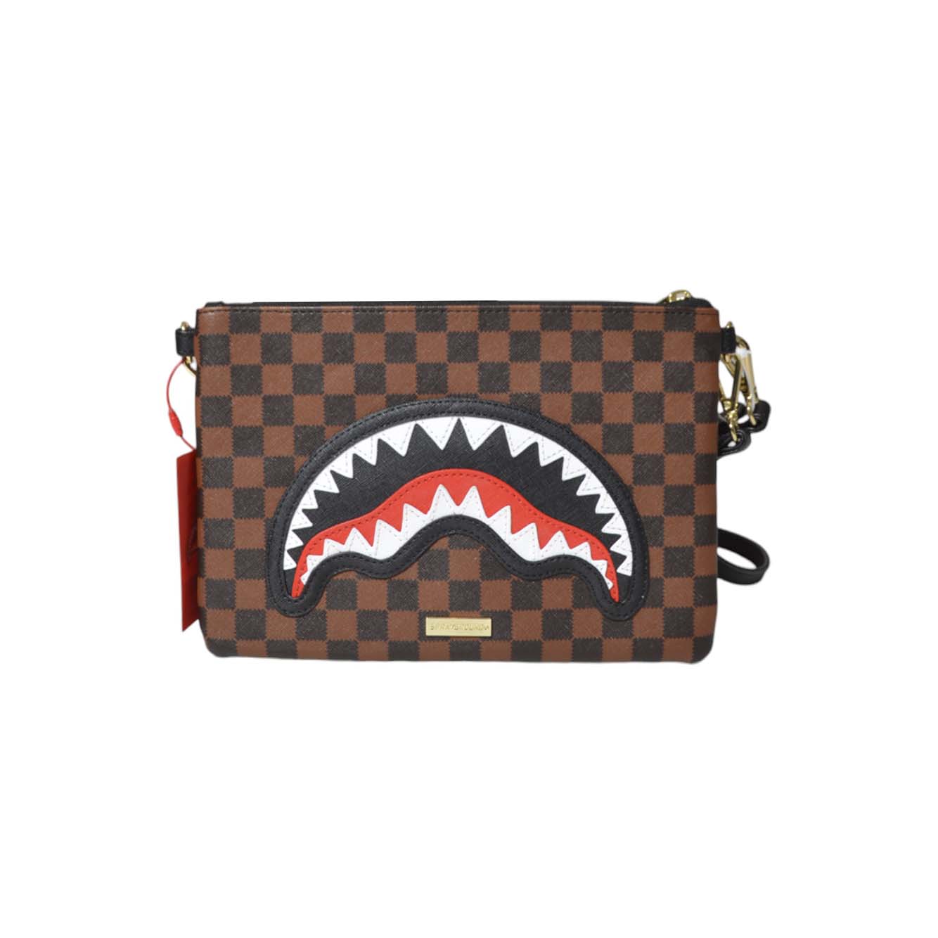sawtooth sharks in pariscrossover clutch 