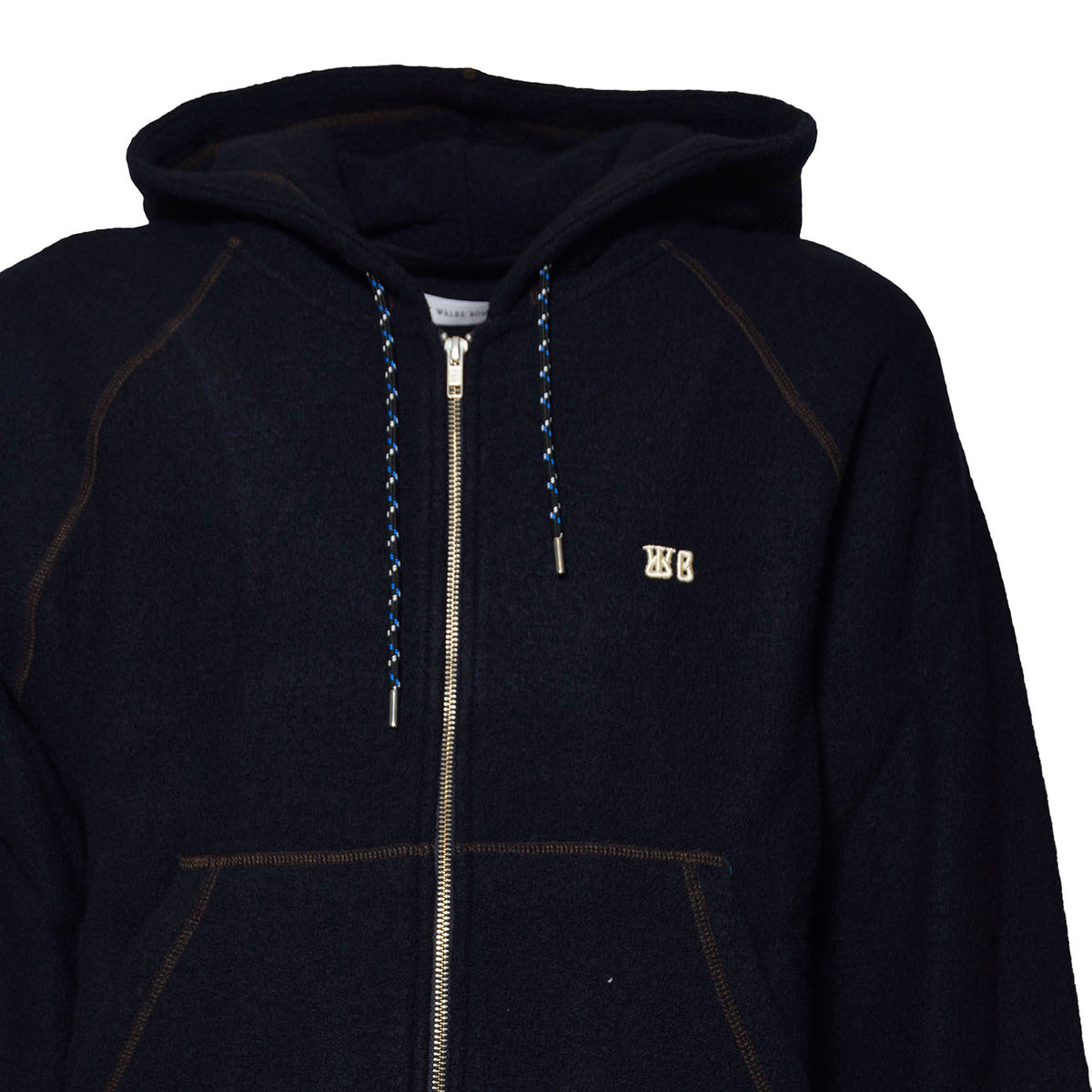 october hoodie - boiled wool jersey 