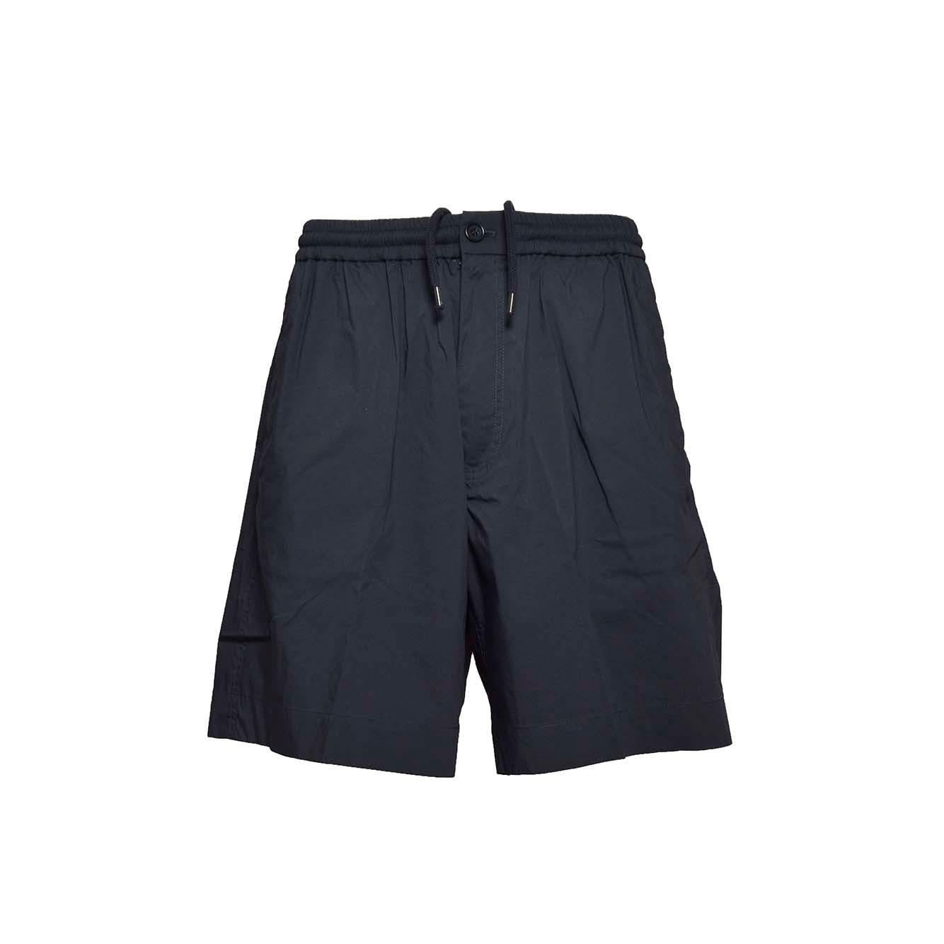 Bermuda in cotone e nylon blu Aspesi 