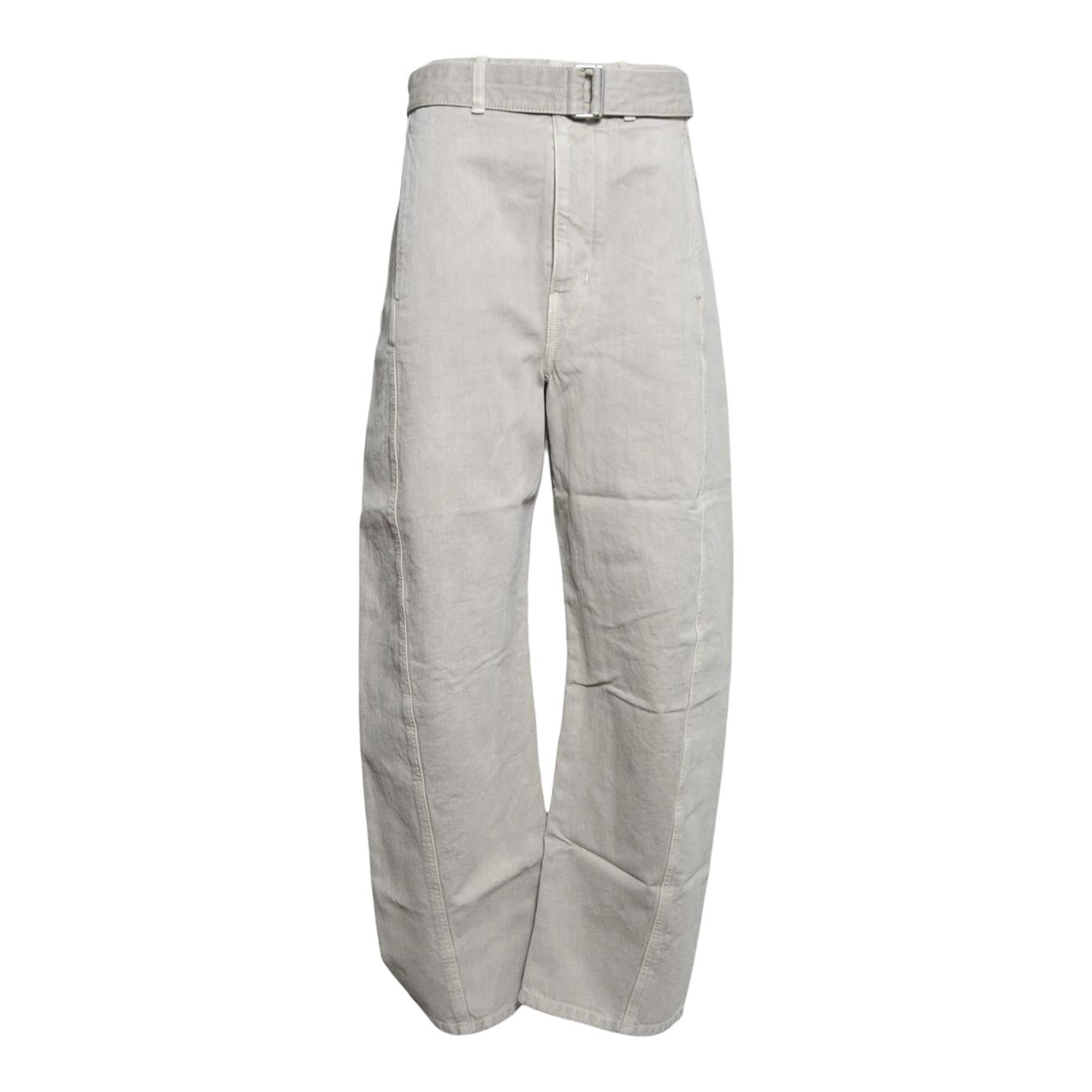 twisted belted pants 