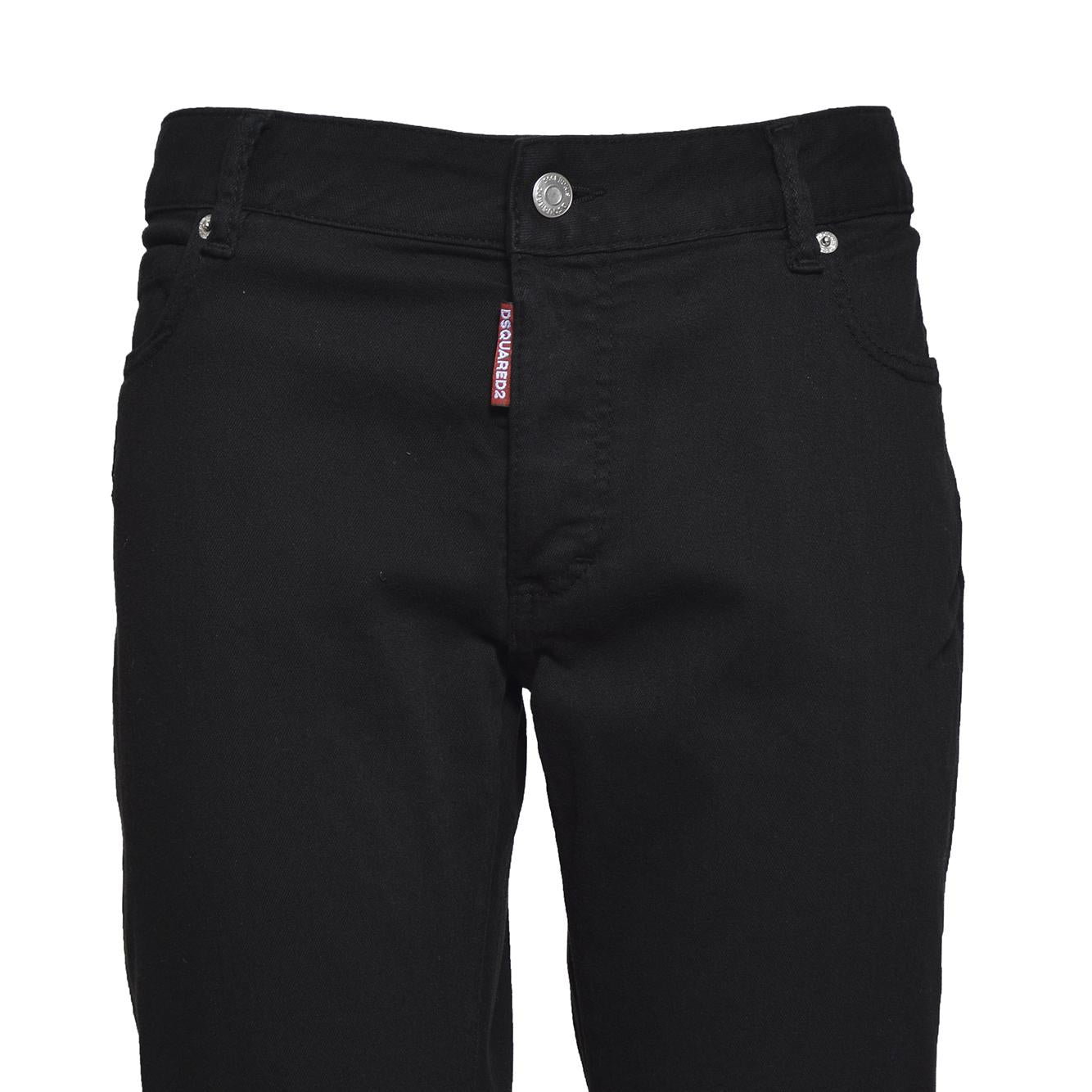 Jeans Twiggy Jean in denim nero Dsquared2 