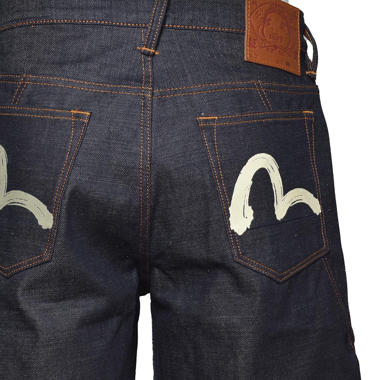 ht seagull printed pocket denim shorts 