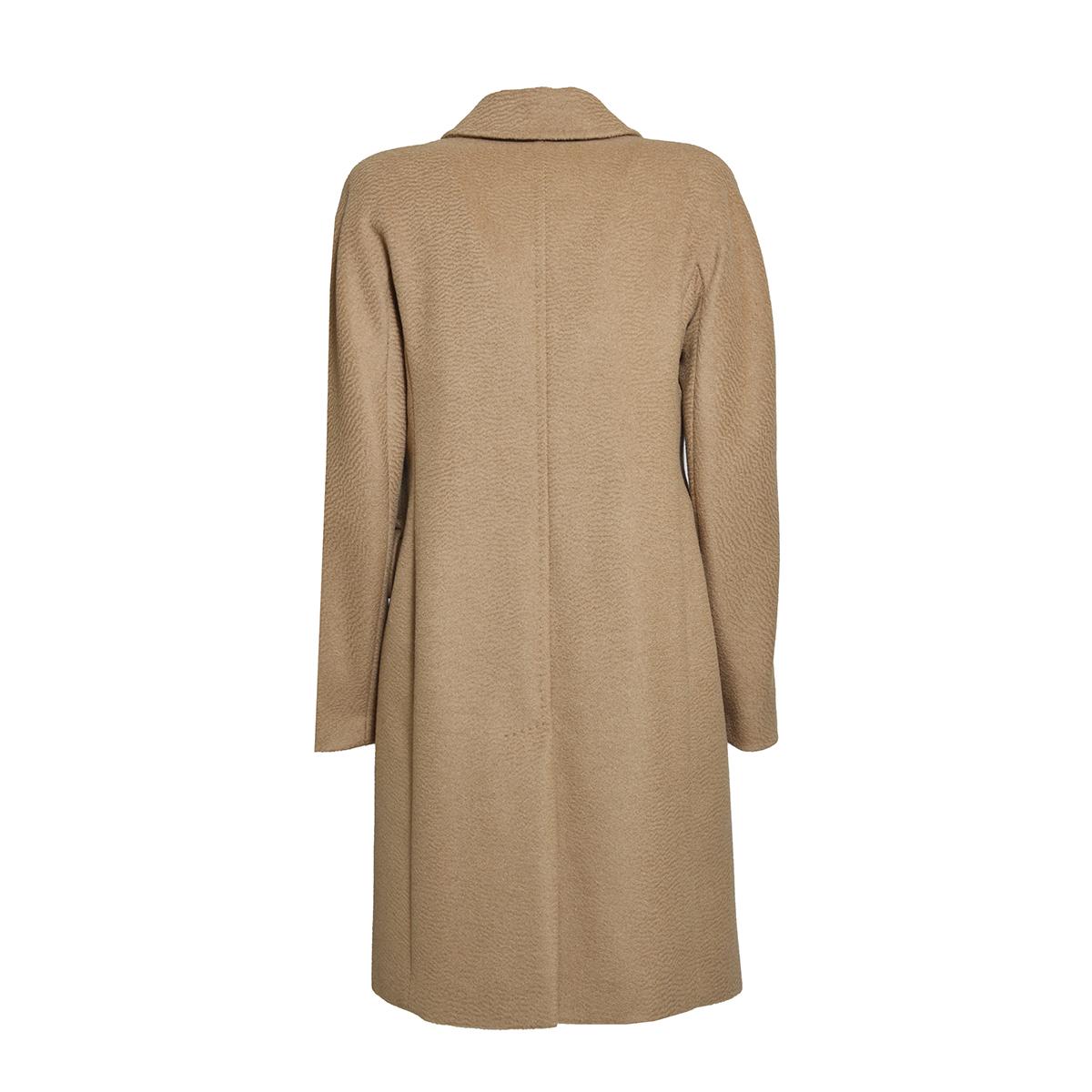 Cappotto Estella in lana vergine e cashmere cammello Max Mara 