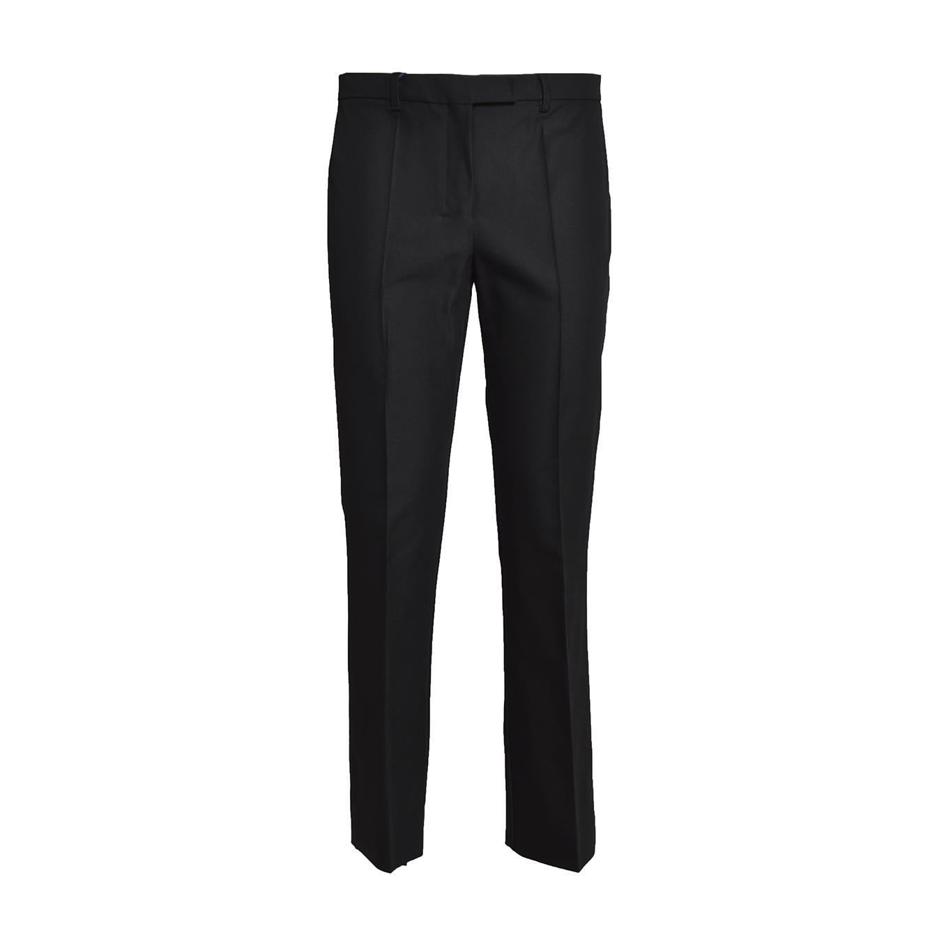Pantalone Fatina in cotone e viscosa nero 'S Max Mara 