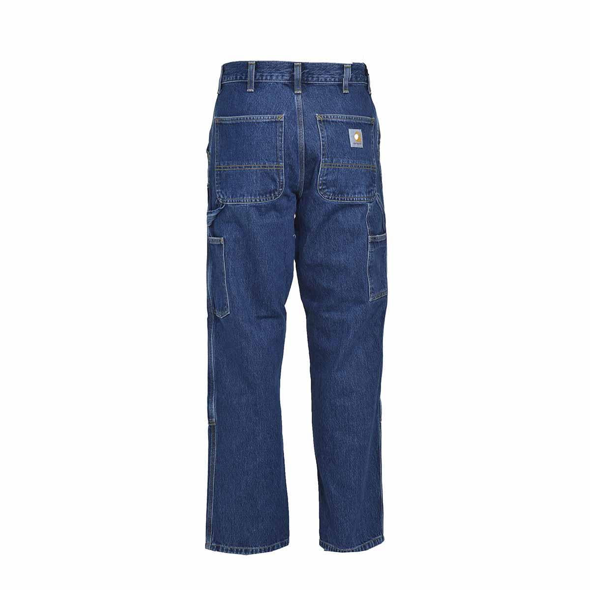 Jeans Double Knee in denim blu scuro Carhartt 