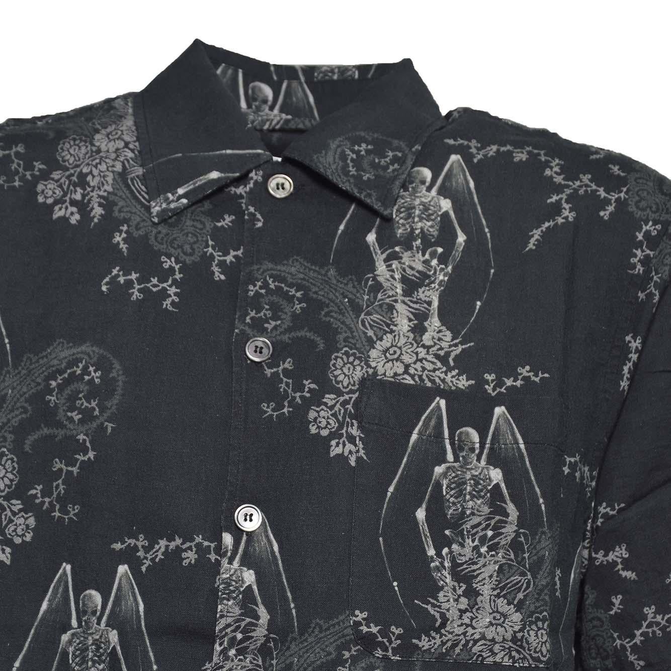 every shirt shortsleeve death paisley print 