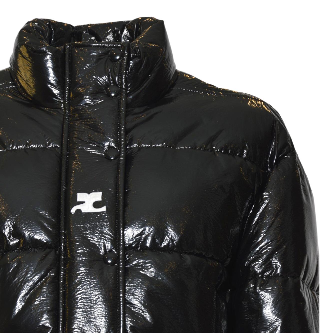 ac vinyl puffer jacket 
