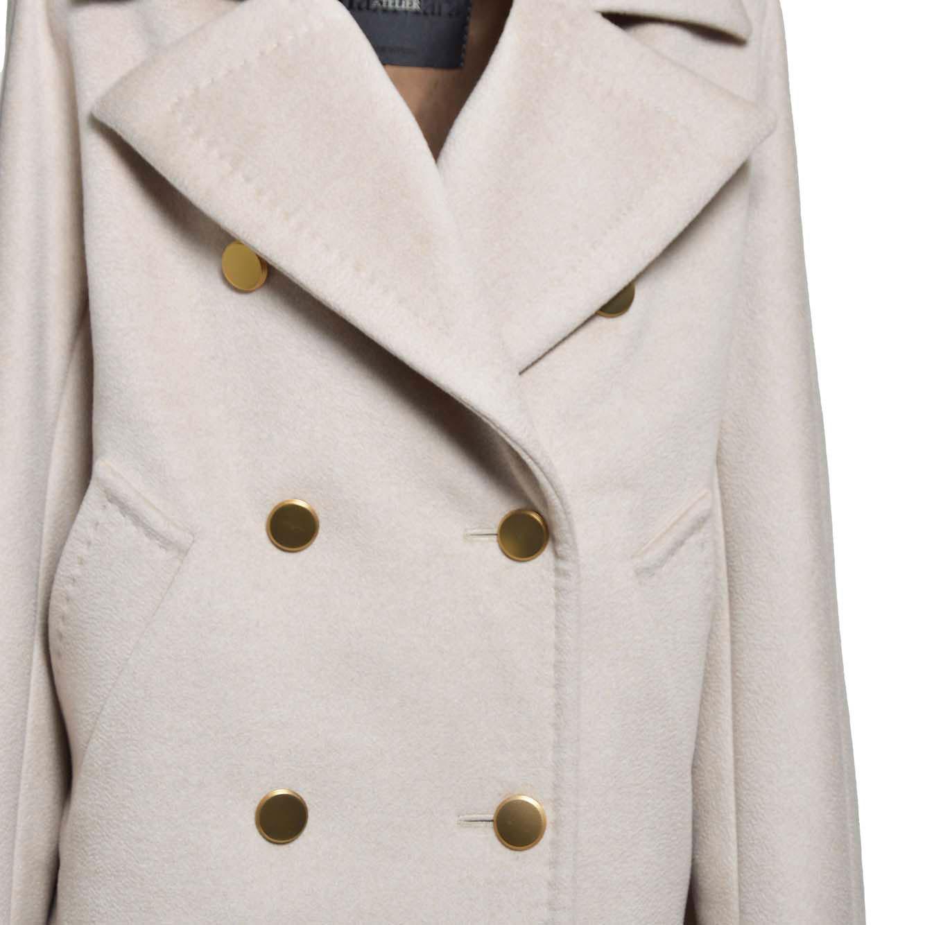 Cappotto Berta in cashmere double sabbia Max Mara 