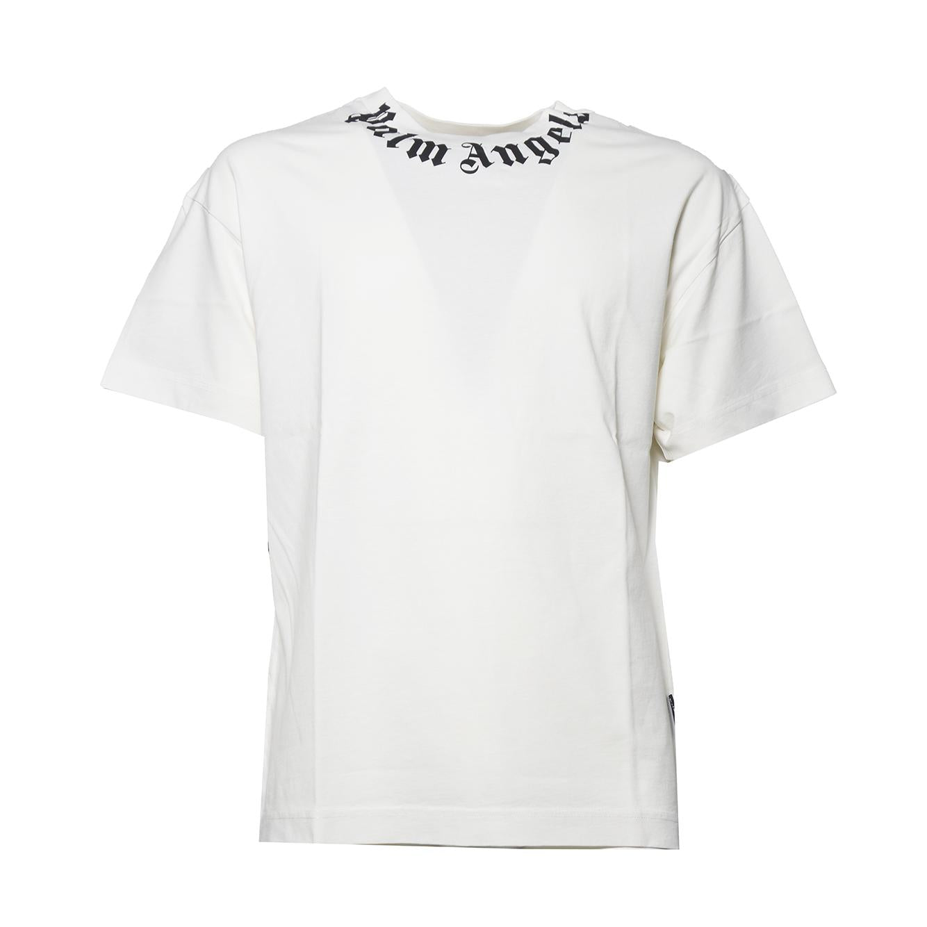 neck logo regular tee 