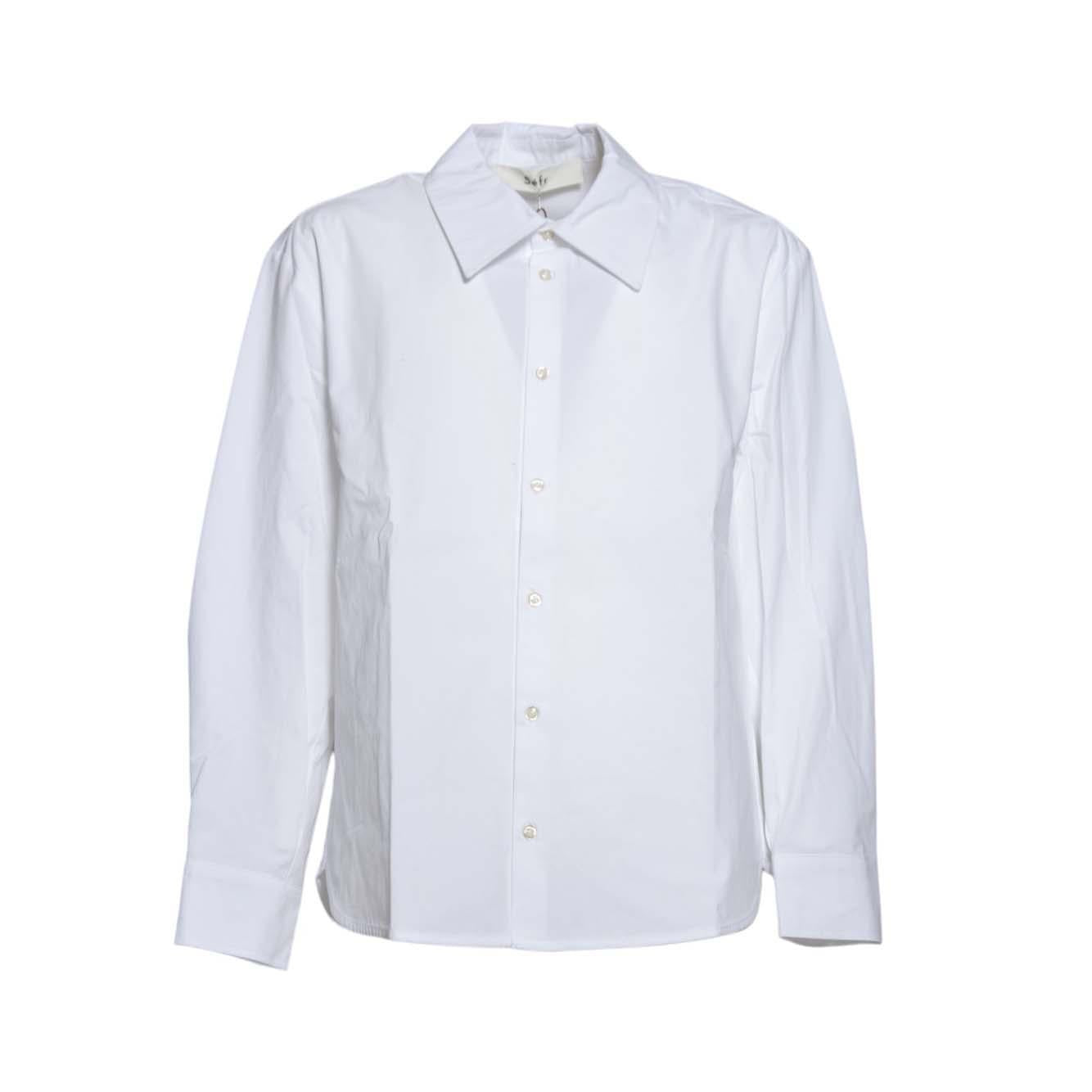 trino shirt white fine poplin 