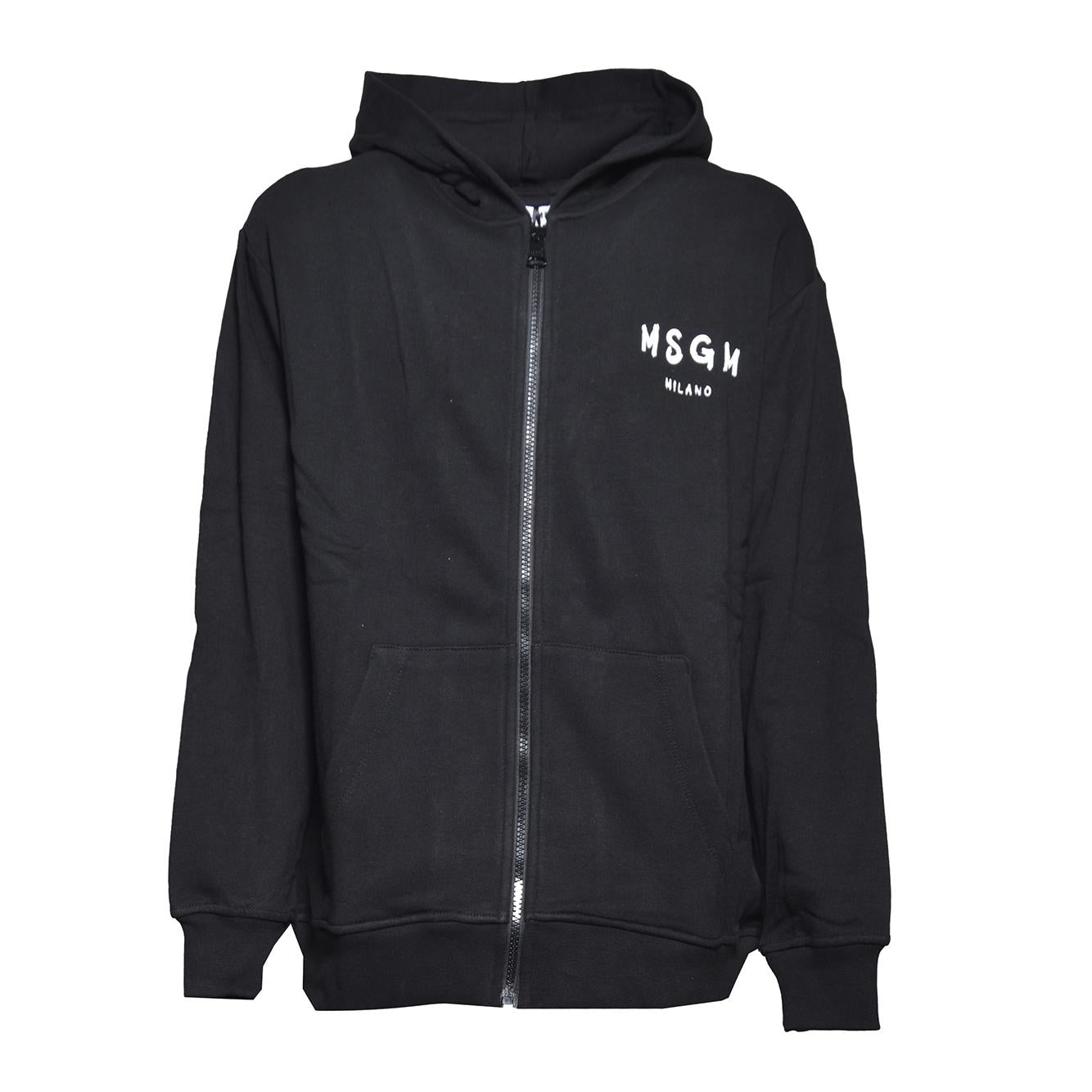 fleece zip hoodie 