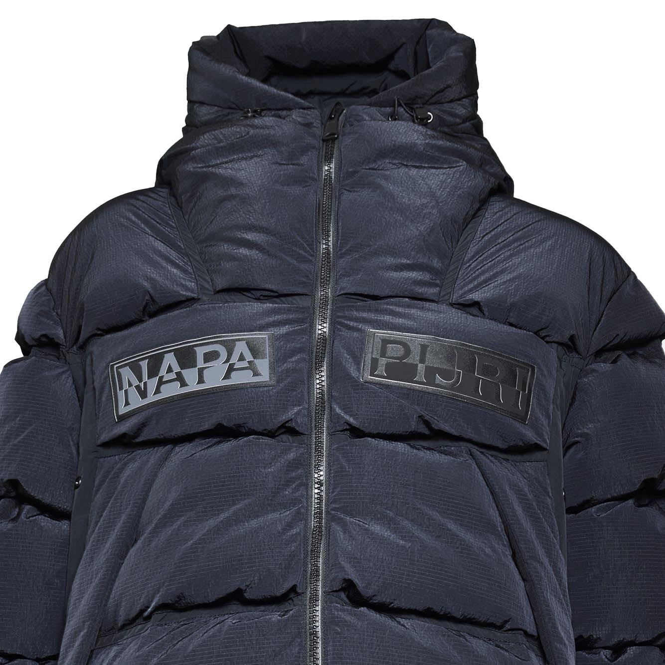 Piumino Hyper Puffer in nylon nero Napapijri 