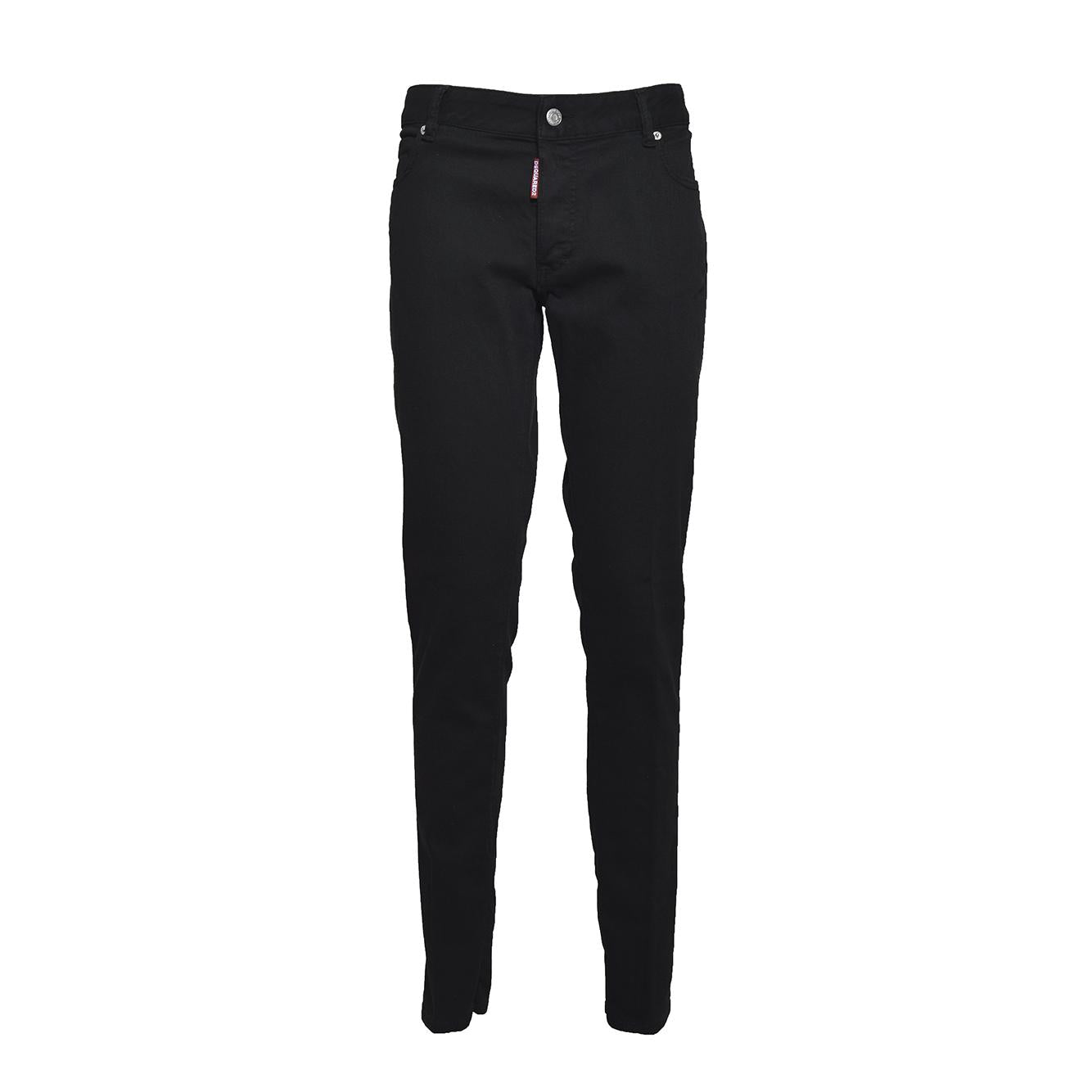 Jeans Twiggy Jean in denim nero Dsquared2 