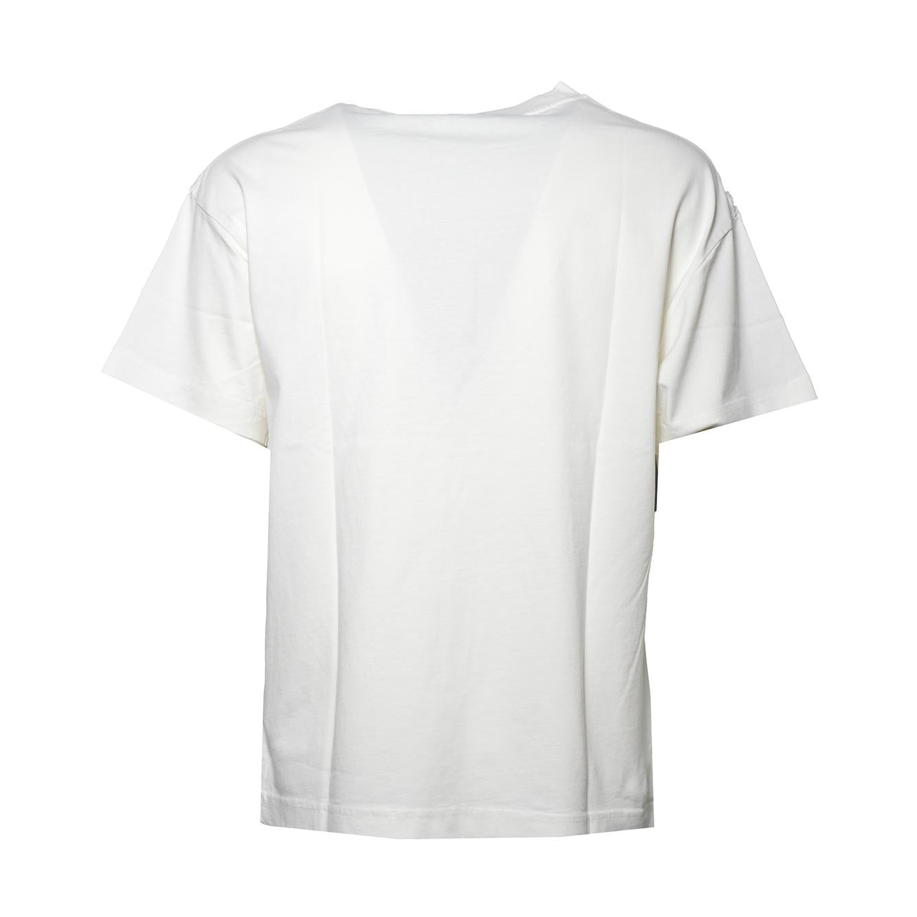 neck logo regular tee 