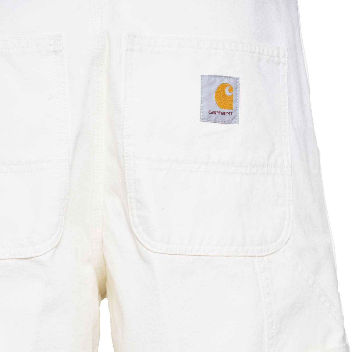 Bermuda Double Knee in cotone bianco Carhartt Wip 