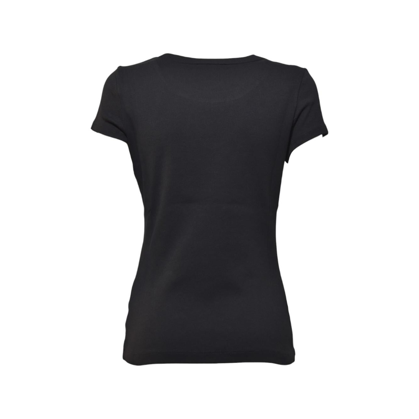 T-shirt Maple Leaf in cotone nero Dsquared2 