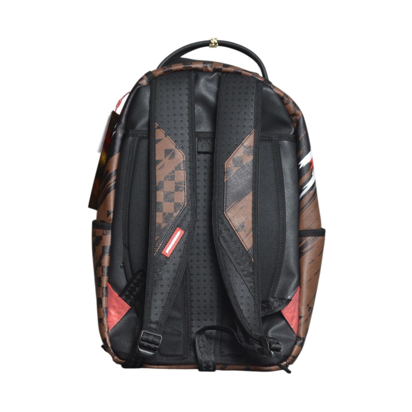 smeared grunge backpack 
