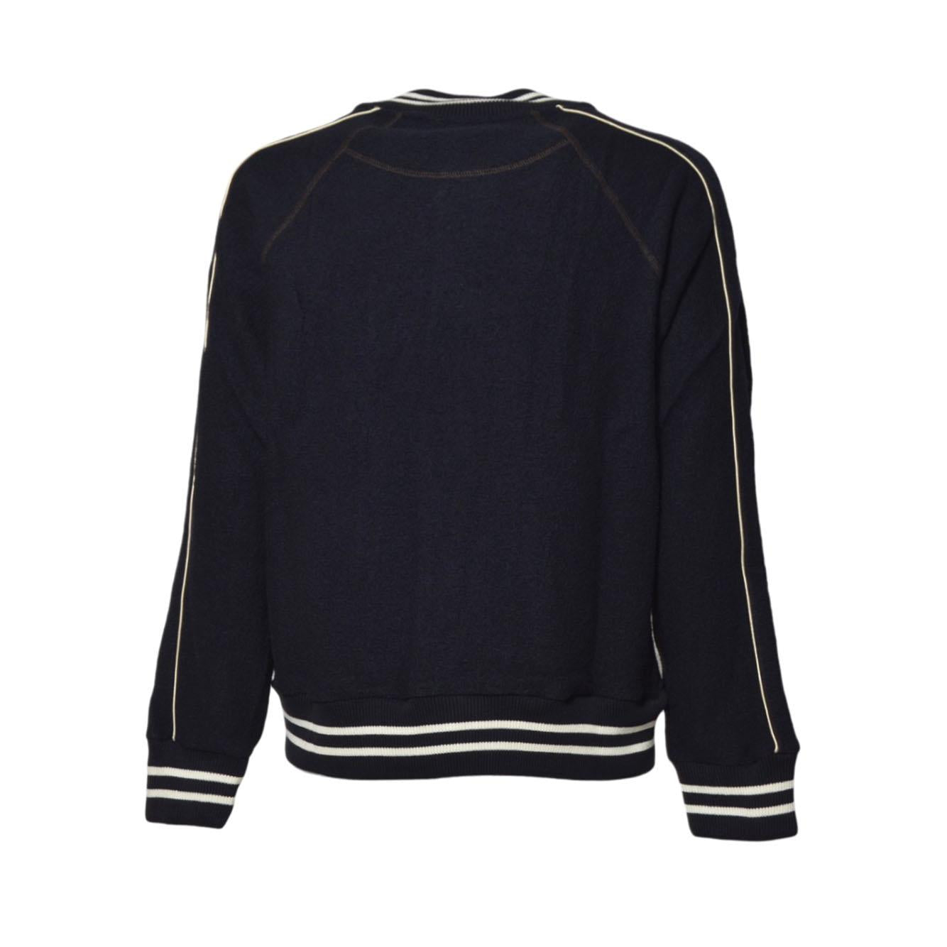 october varsity - boiled wool jersey 