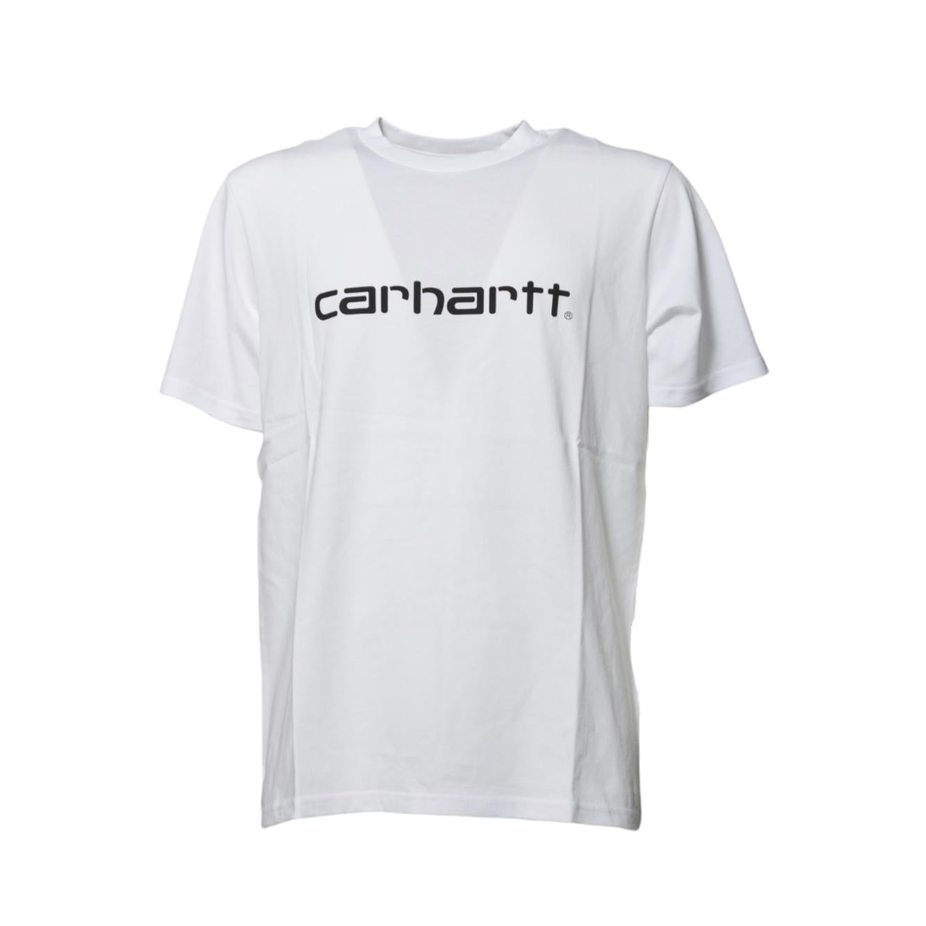 T-shirt Script in cotone bianco Carhartt Wip 