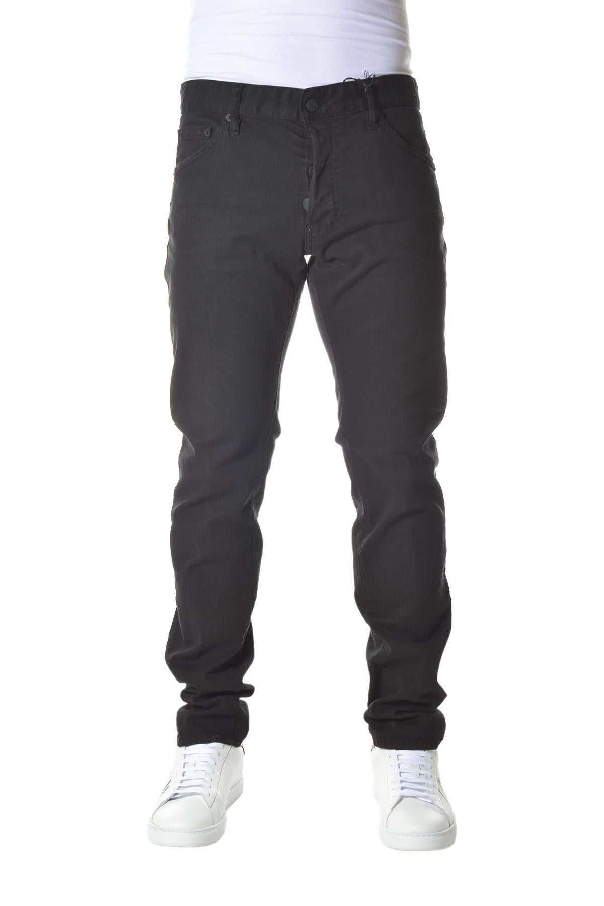 Jeans Cool Guy Black Bull in denim nero Dsquared2 