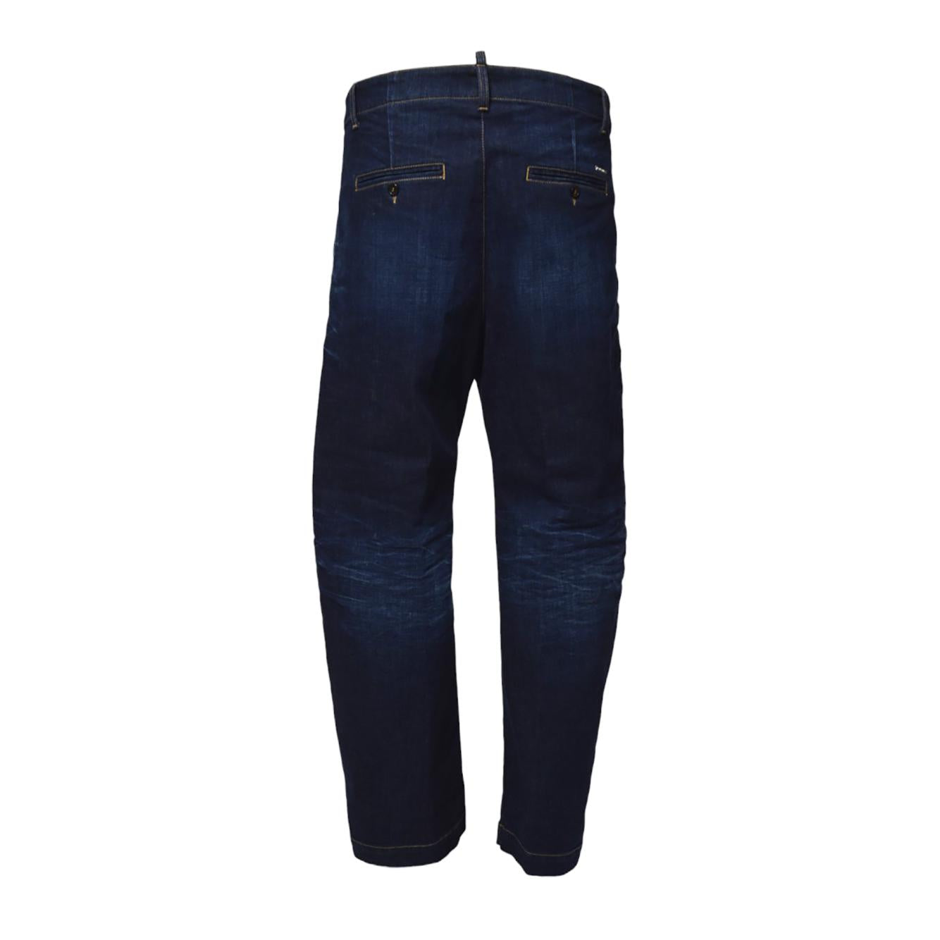 Jeans Snatch Fit Urban Wash in denim blu scuro Dsquared2 