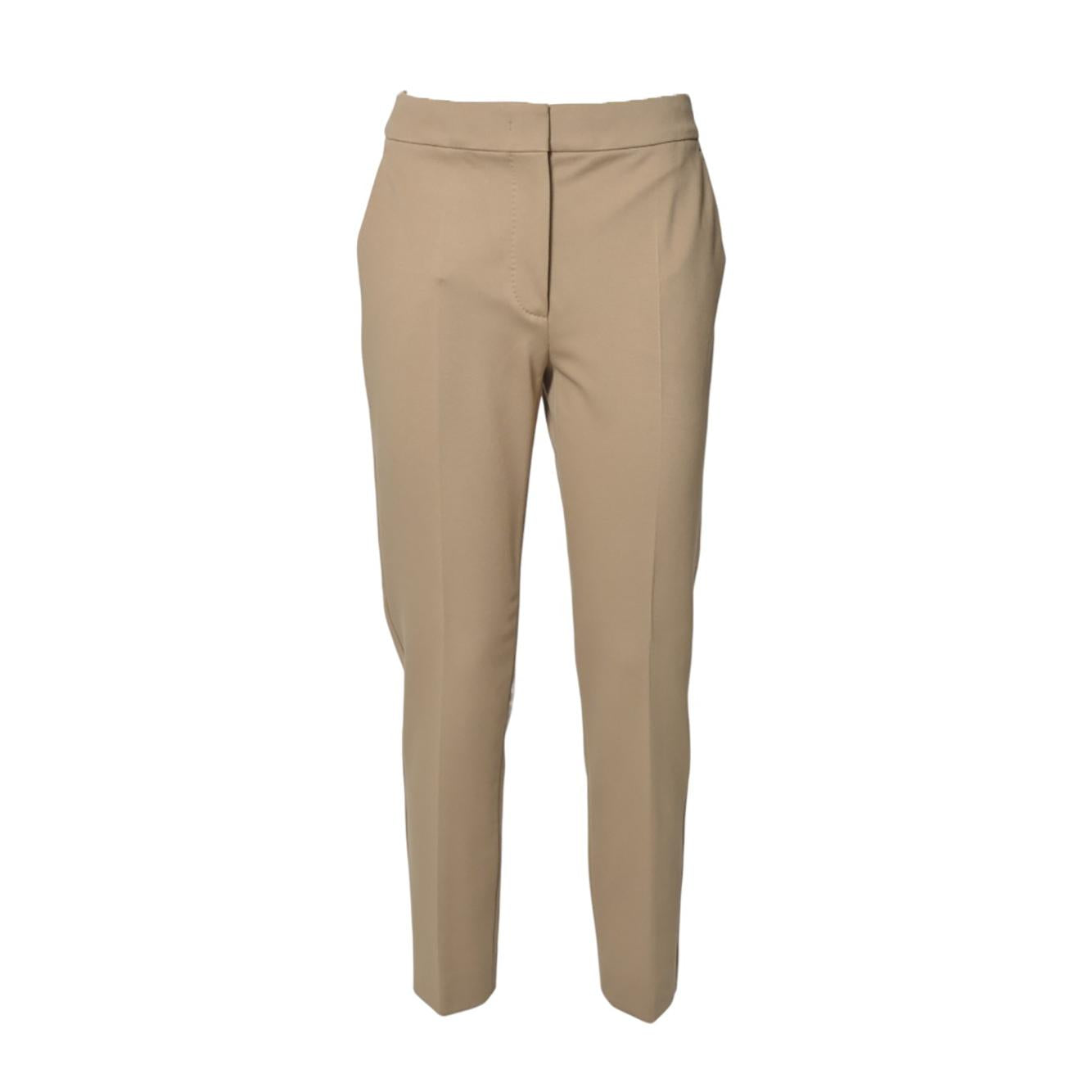 Pantalone Pegno in misto viscosa cammello Max Mara 