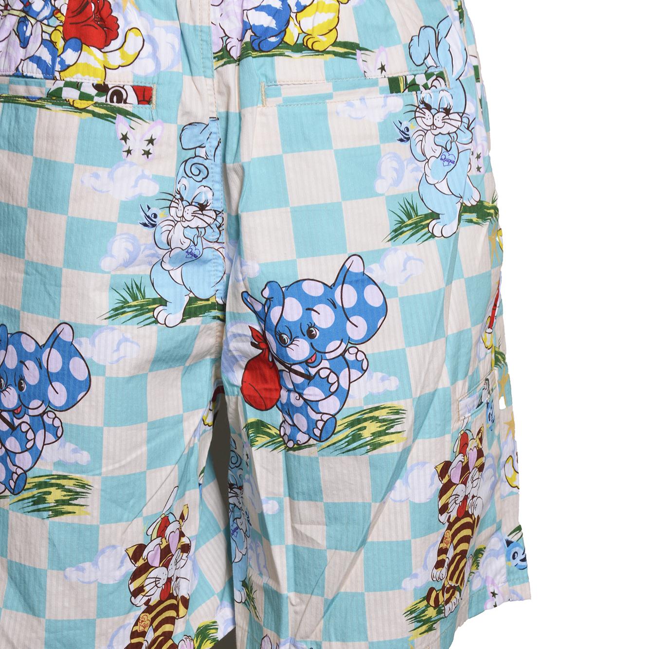 kenzo cartoon elasticated short 