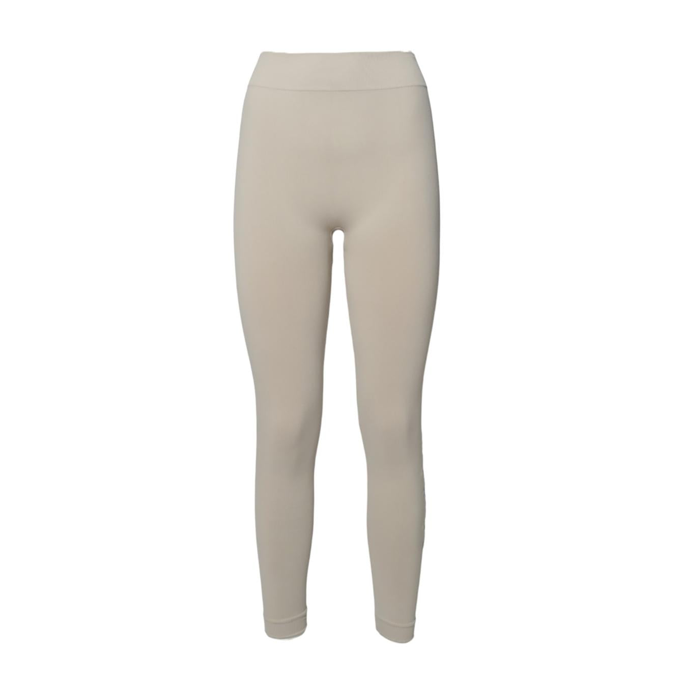 Leggings Basilea tecnici sabbia con logo 'S Max Mara 