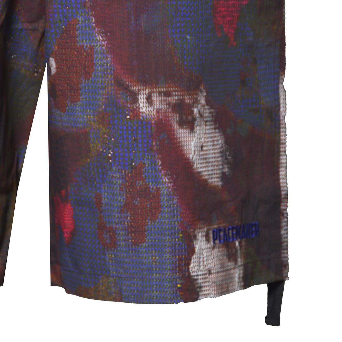 vapor short ash all over print 