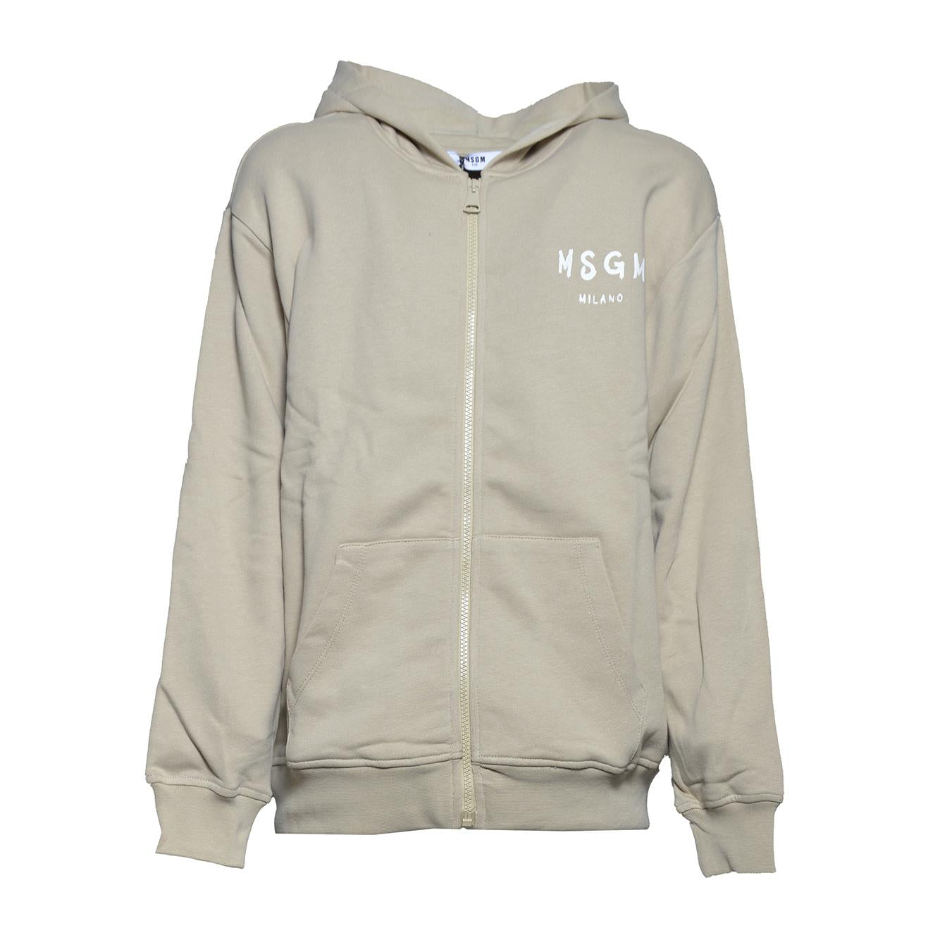 fleece zip hoodie 