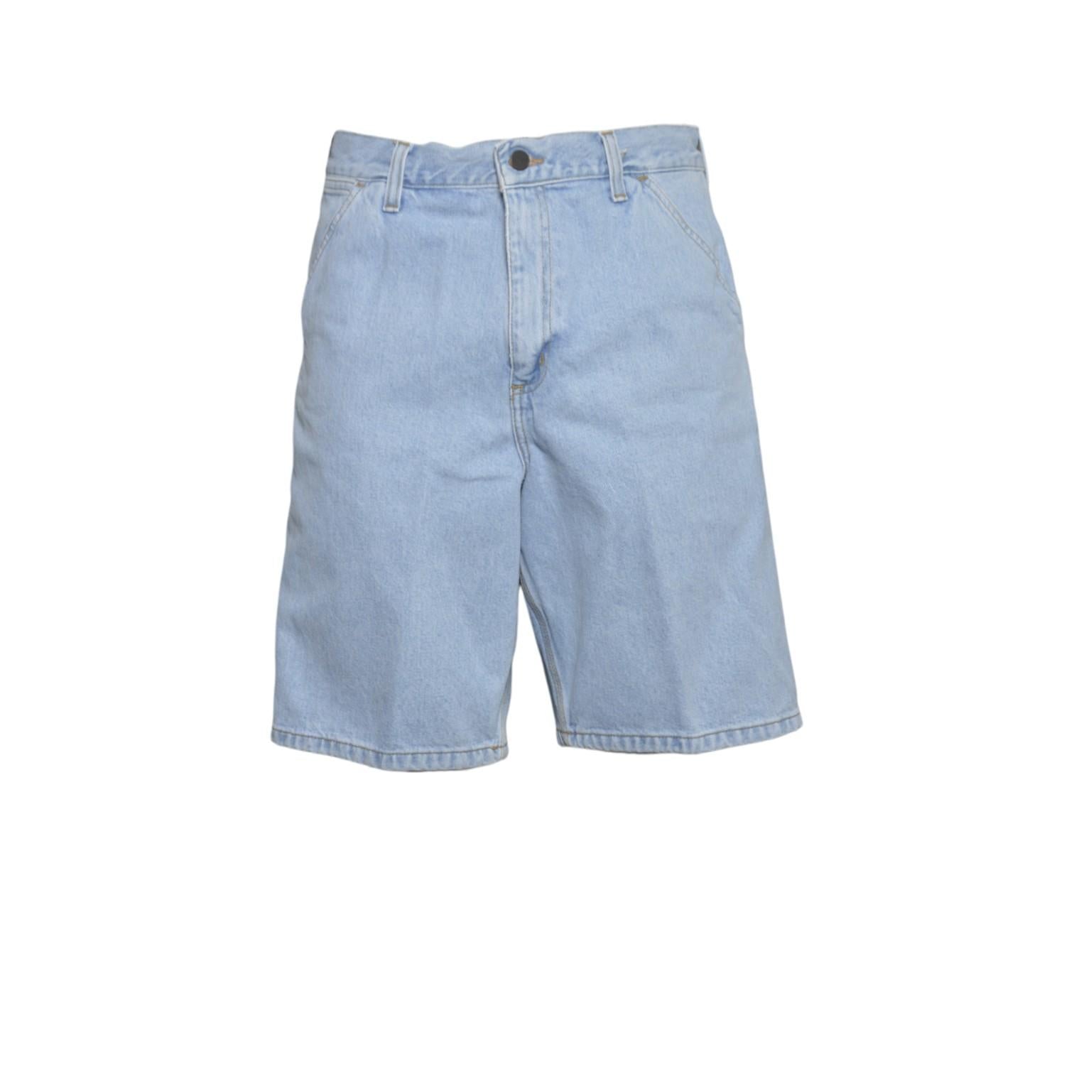 single knee short 100% cotton 'smith' denim 