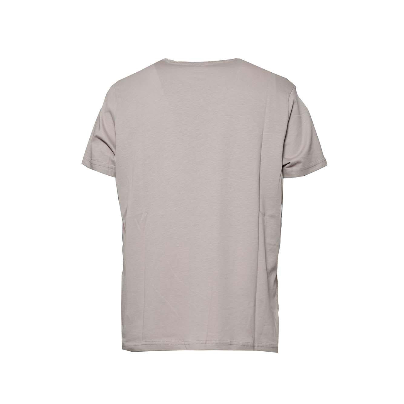 T-shirt Basic Small Logo in cotone sabbia Alpha Industries 