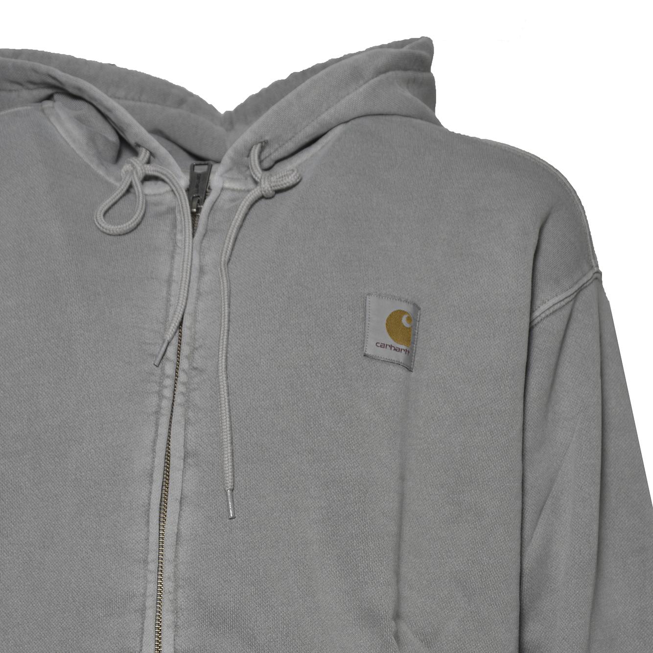 hooded nelson jacket cotton sweat 