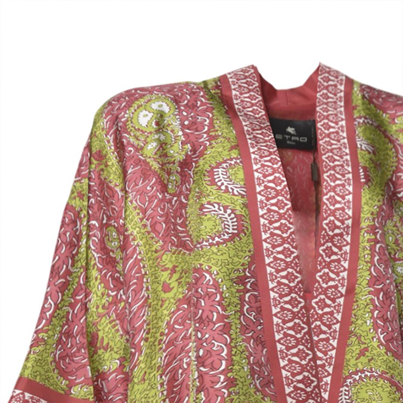 women's printed kesa jacket 