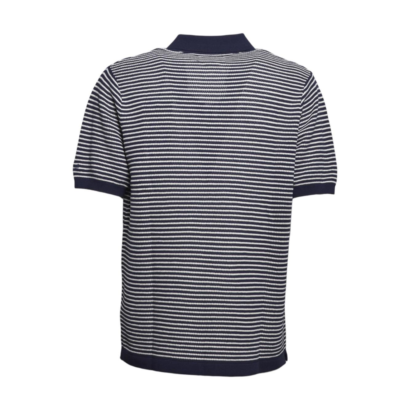 sloan stripes polo shirt cotton short sleeves 