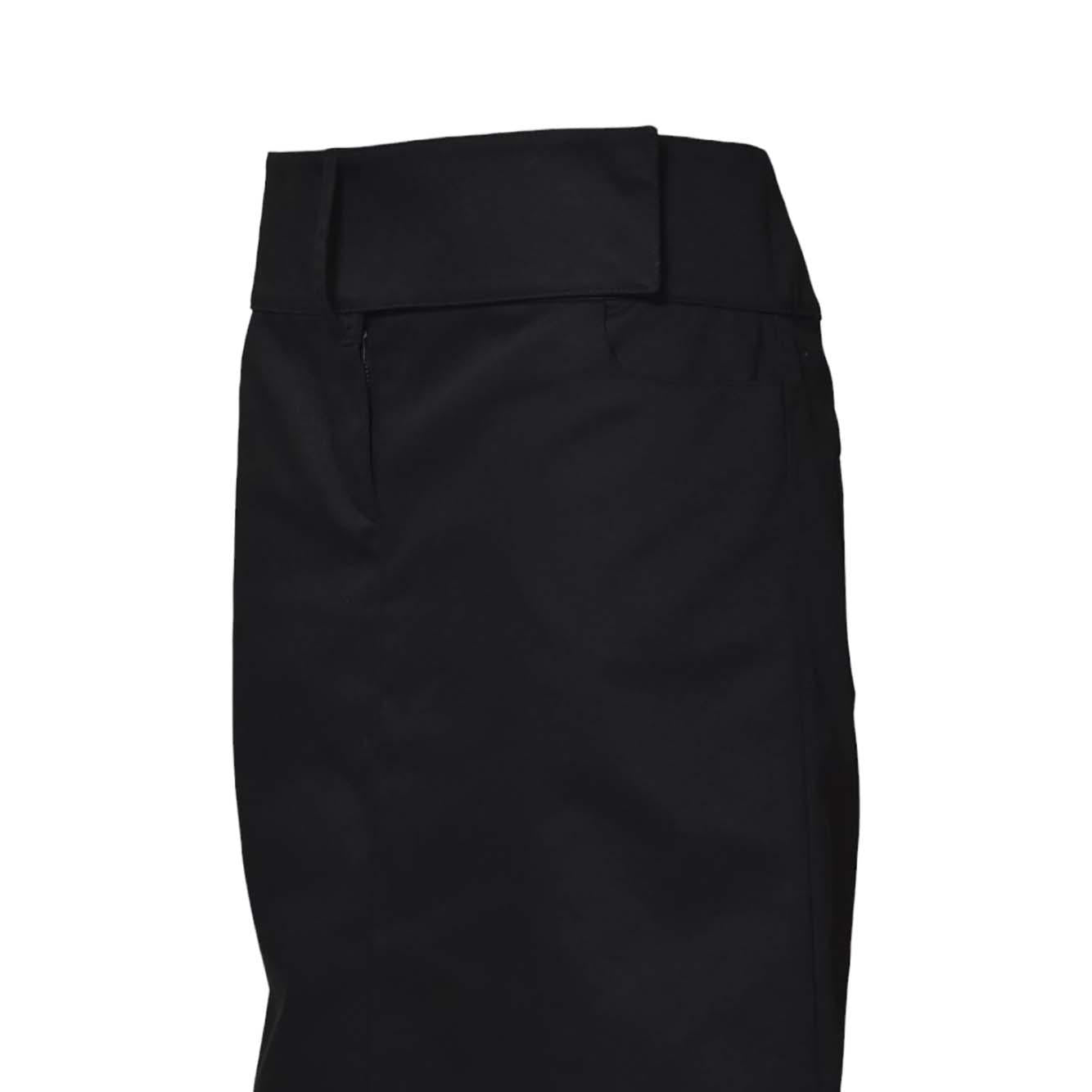 Gonna Belted in policotone nero Courrèges 