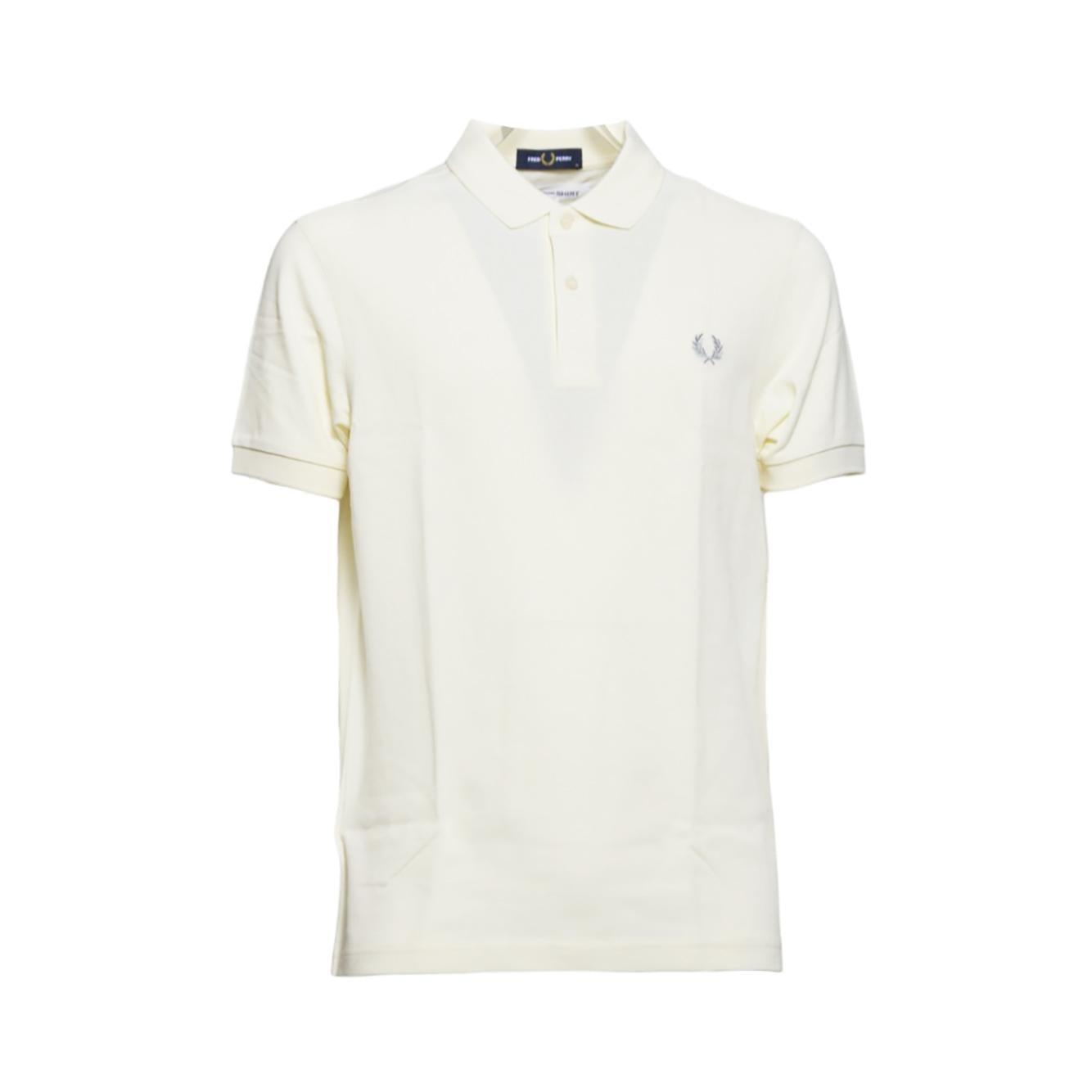 Polo in maglia di cotone ecrù Fred Perry x Comme des Garçons Shirt 