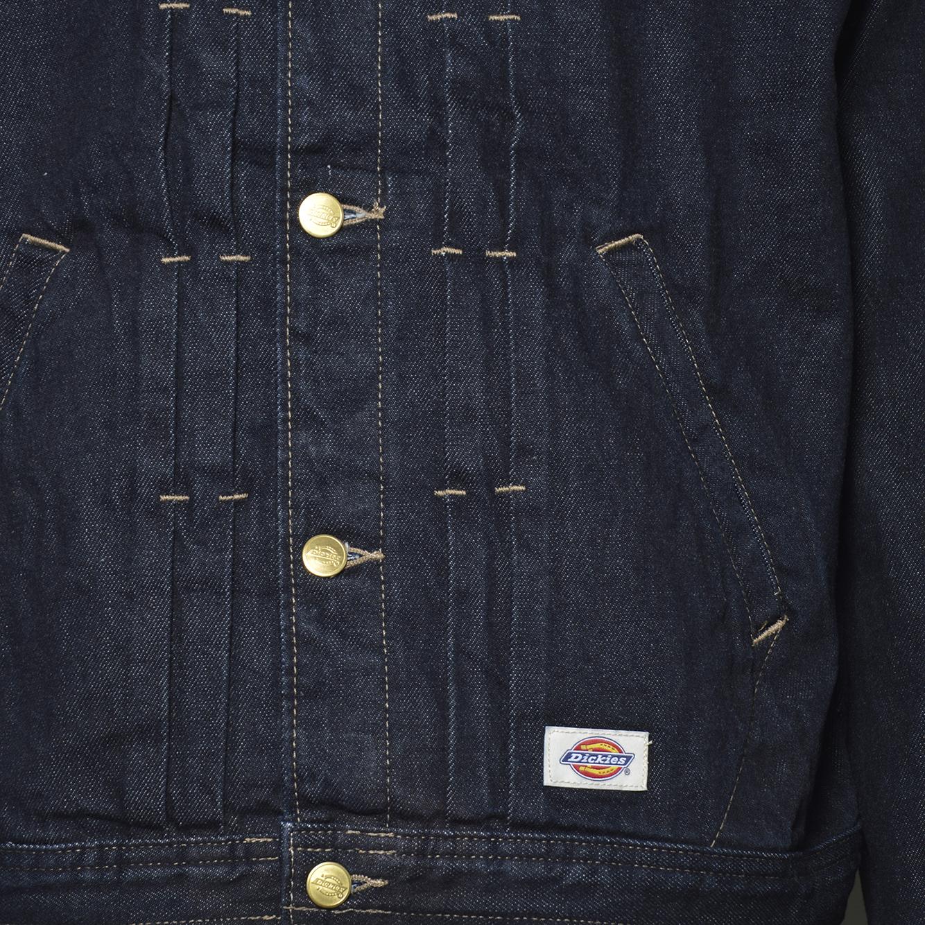 selvedge pleated denim jacket 