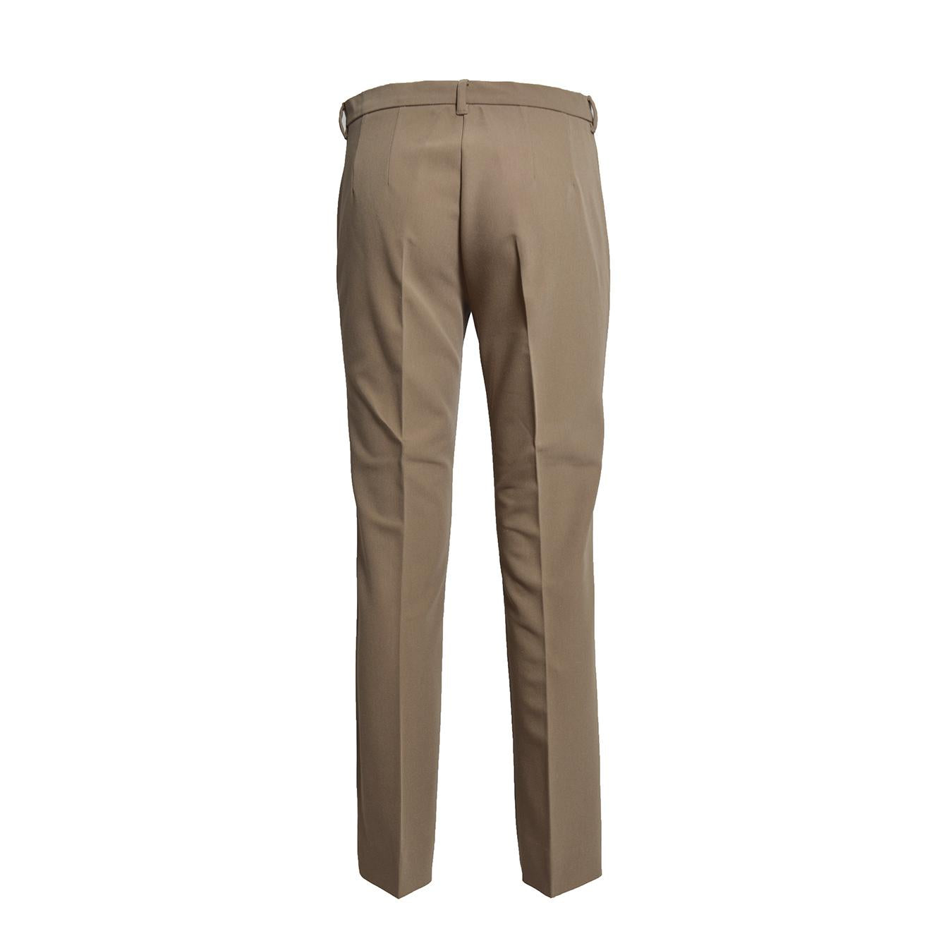Pantalone Fatina in cotone e viscosa marrone 'S Max Mara 