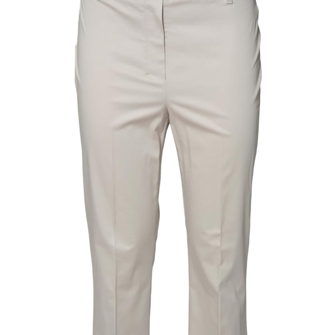 Pantalone Felice skinny in raso beige 'S Max Mara 