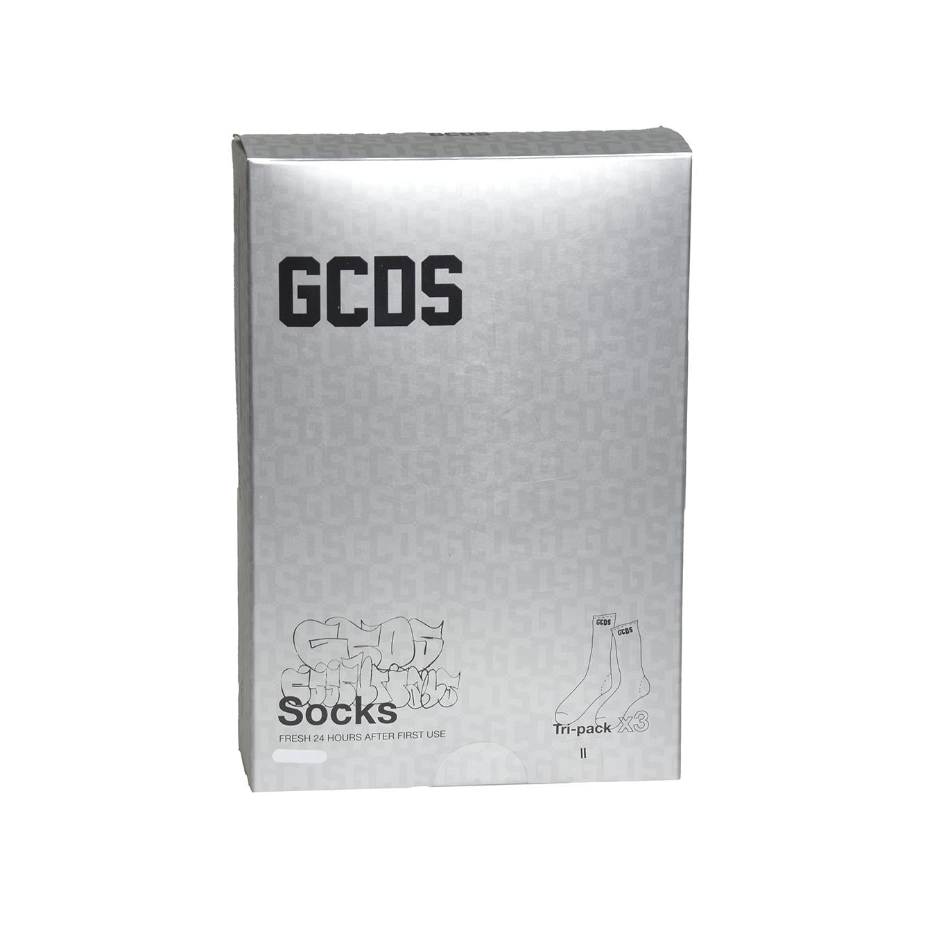 3 packs logo socks 
