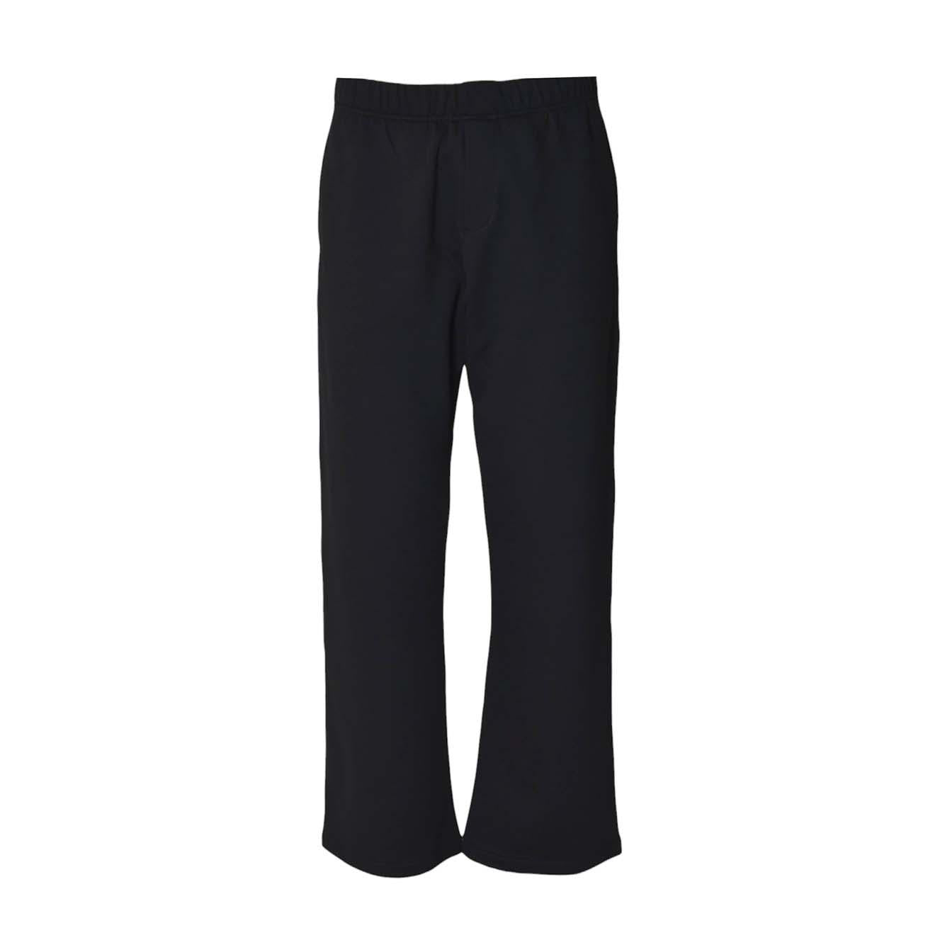 Pantalone Embroidered da tuta in pile nero Courrèges 