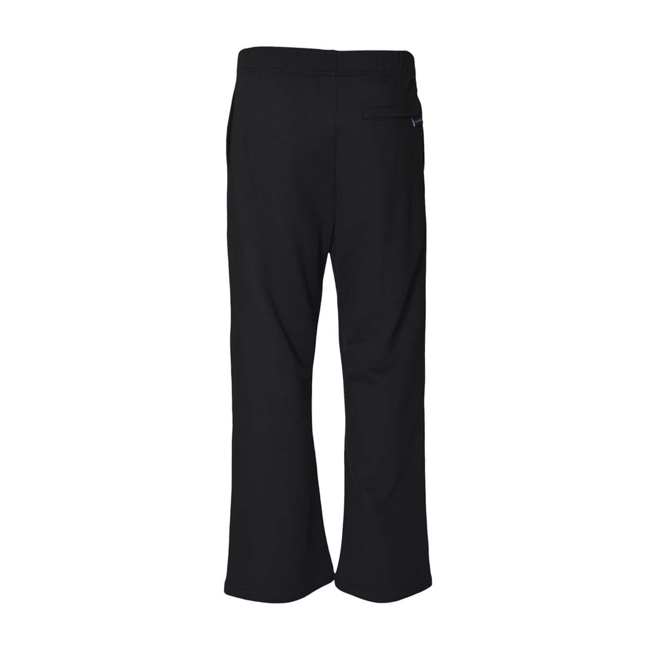 Pantalone Embroidered da tuta in pile nero Courrèges 