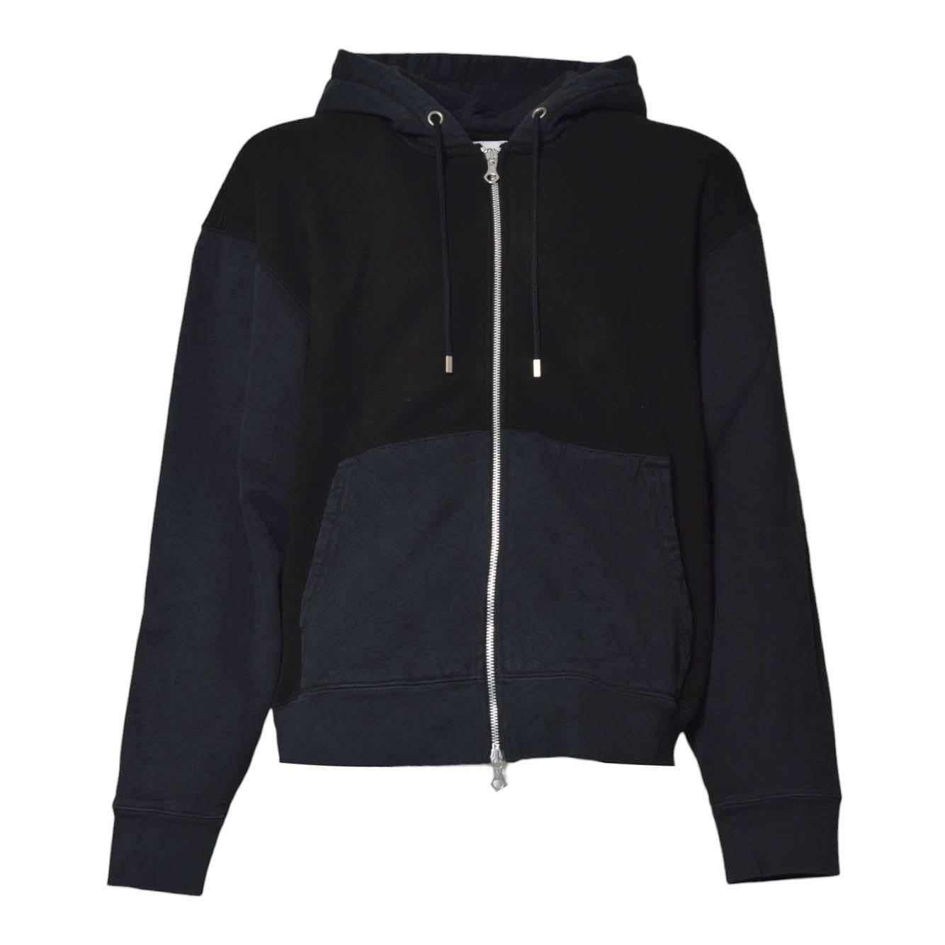 rascal hood pigment black hefty fleece 